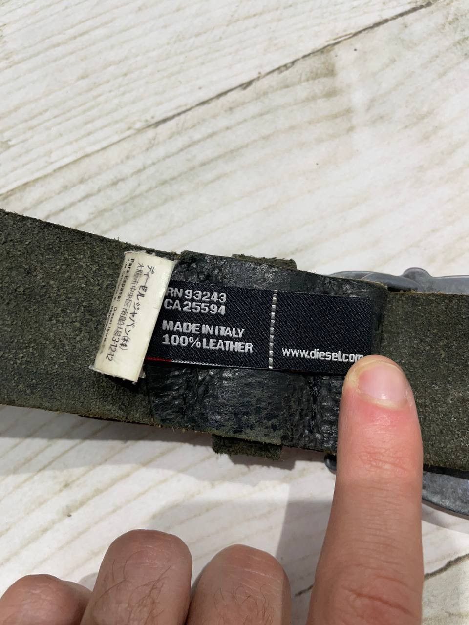 Diesel Vintage Diesel Team Biker Fire Harley Choppers Leather Belt Size ONE SIZE - 12 Thumbnail