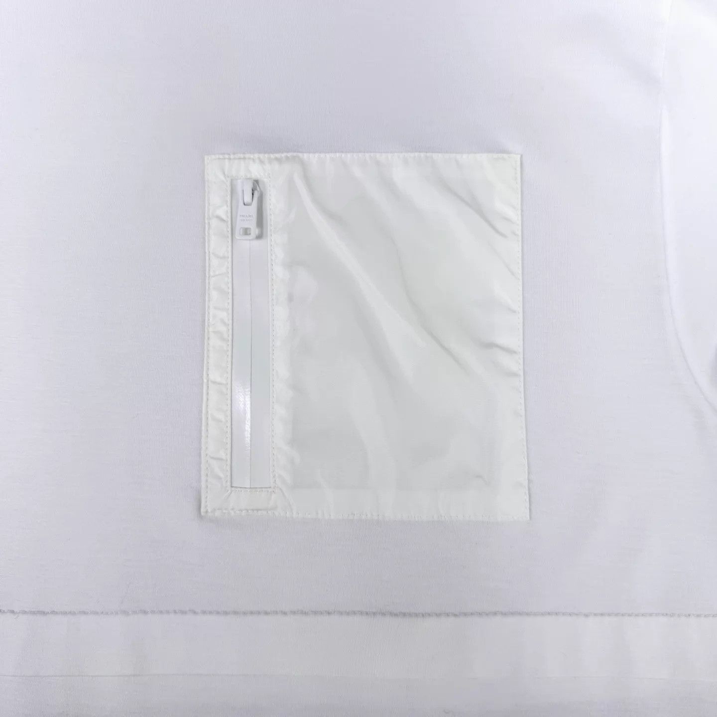 Prada Prada white color blocked nylon logo short XL unisex rare Size US XL / EU 56 / 4 - 5 Thumbnail
