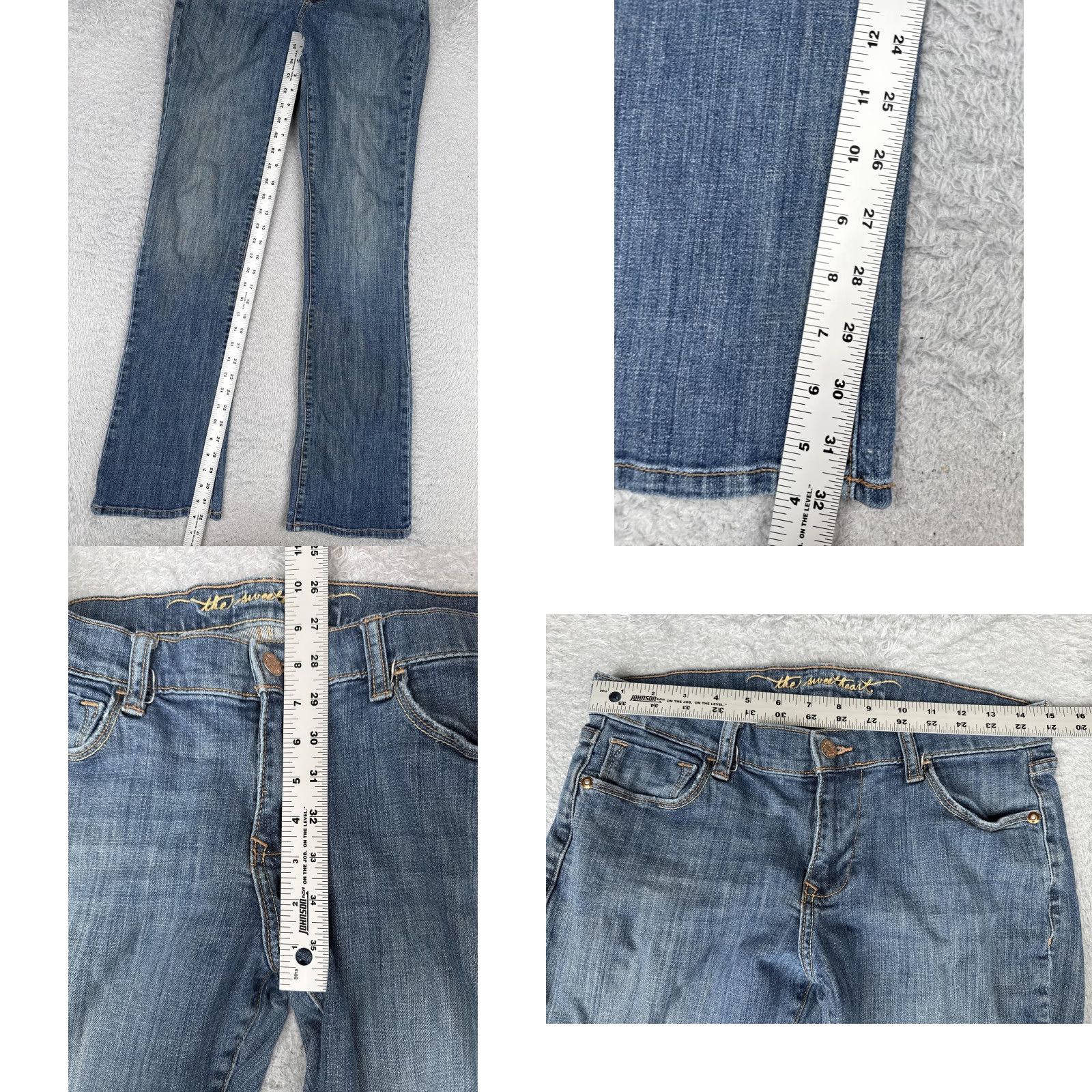 Old Navy Old Navy Jeans The Sweetheart Bootcut Womens 6L Medium Wash Mid Rise 29x32 Denim Jeans Blue Stretch 5-Pocket 90s Vintage: No Womens Size 28" / US 6 / IT 42 - 8 Thumbnail