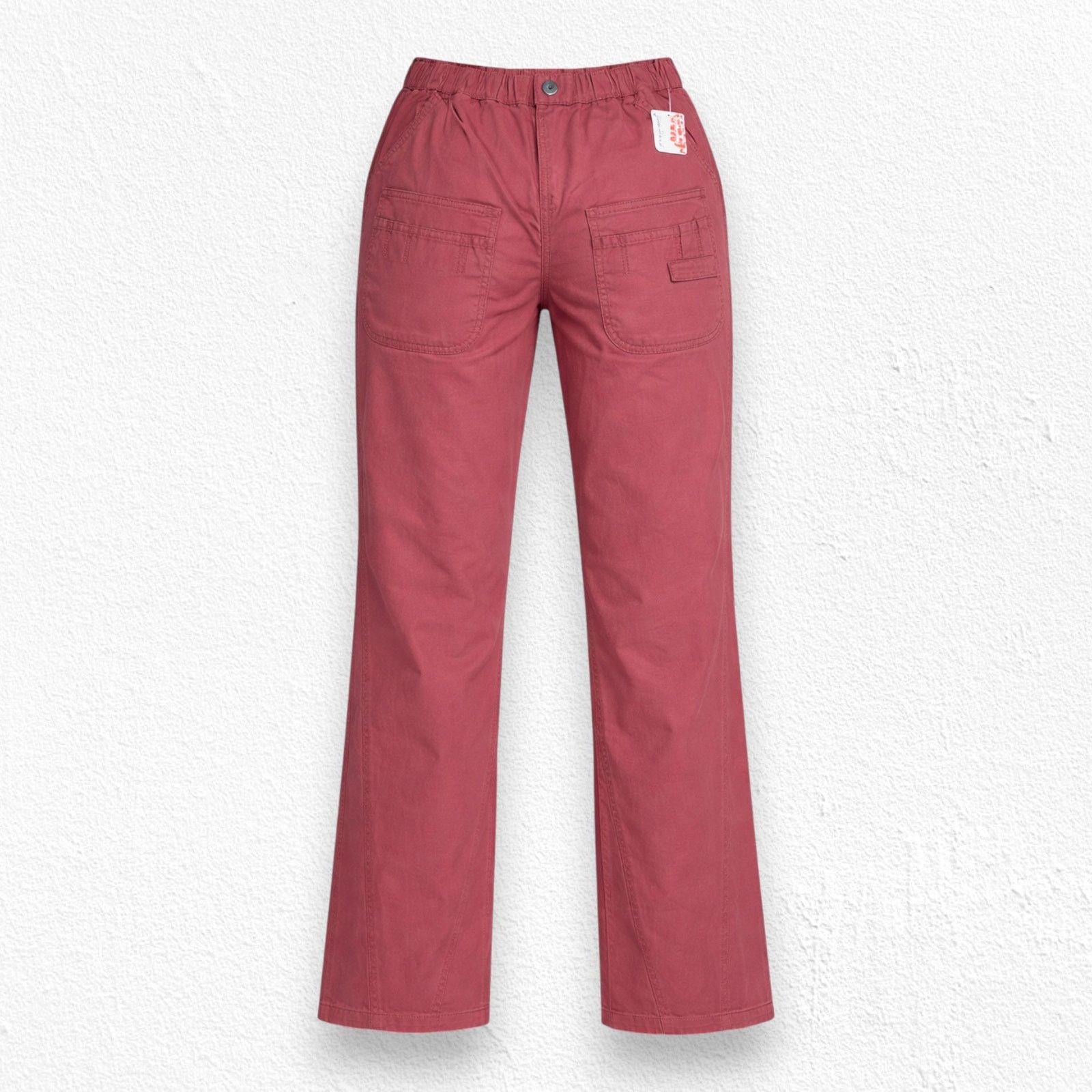 Free People Free People Red Cowboy Utility Cargo Pants Size XS Size 25" / US 0 / IT 36 - 1 Thumbnail