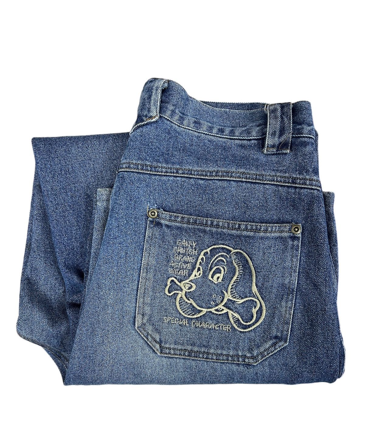 Japanese Brand Galfy by Crutch Baggy Jeans Size US 30 / EU 46 - 18 Thumbnail