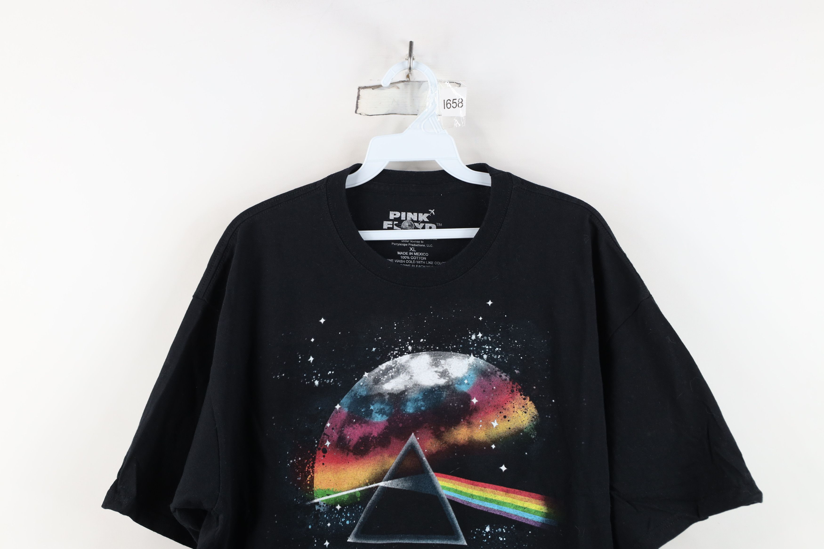 Vintage Retro Y2K Dark Side of the Moon Pink Floyd Band T-Shirt Size US XL / EU 56 / 4 - 2 Thumbnail