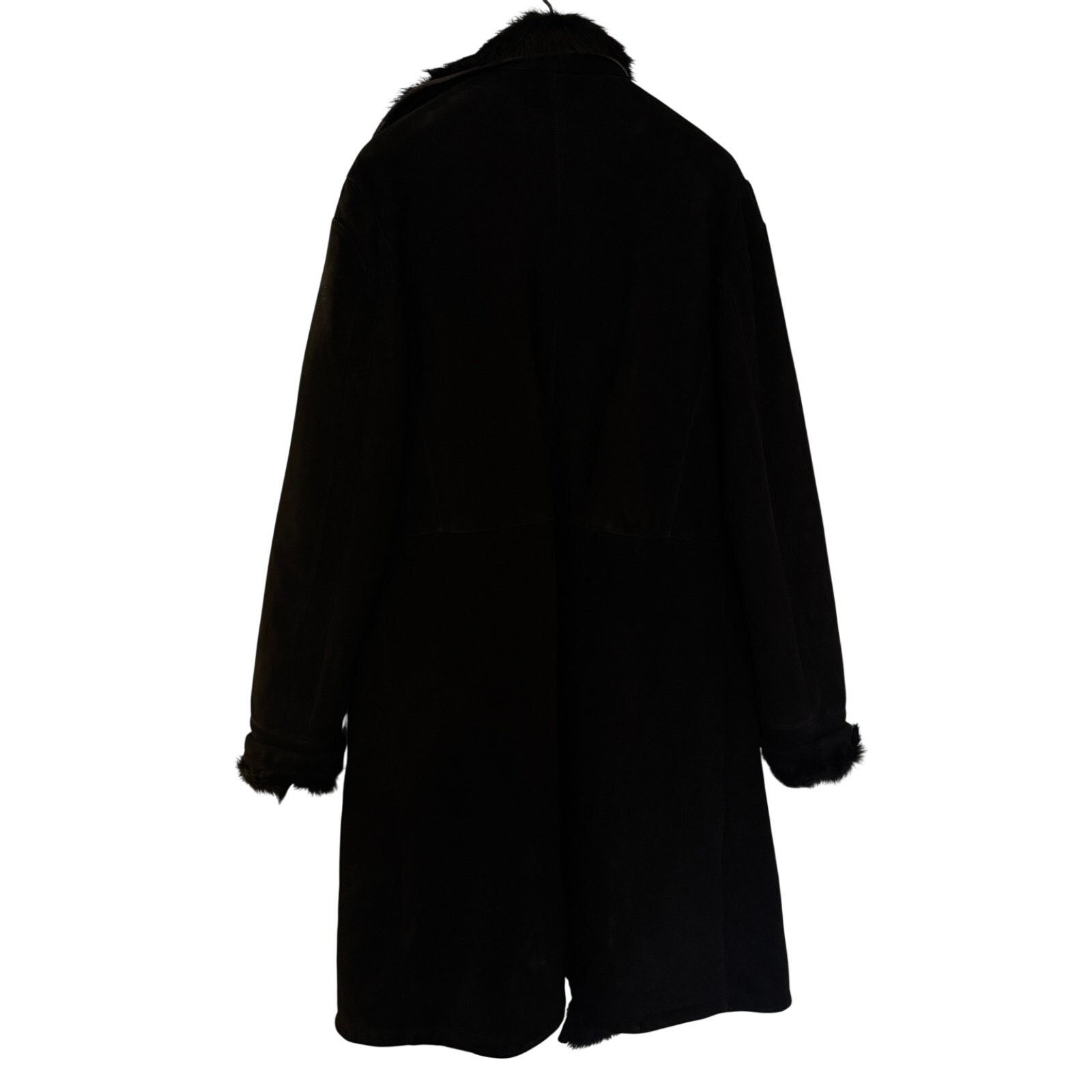 Ports 1961 Ports 1961 NWT Black Shearling Coat Size US XL / EU 56 / 4 - 2 Thumbnail
