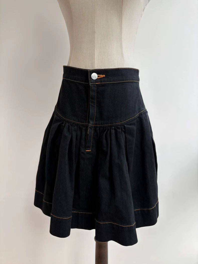 Vivienne Westwood Vivienne Westwood Vintage Denim Mini Skirt - dmc Size 26" / US 2 / IT 38 - 1 Thumbnail