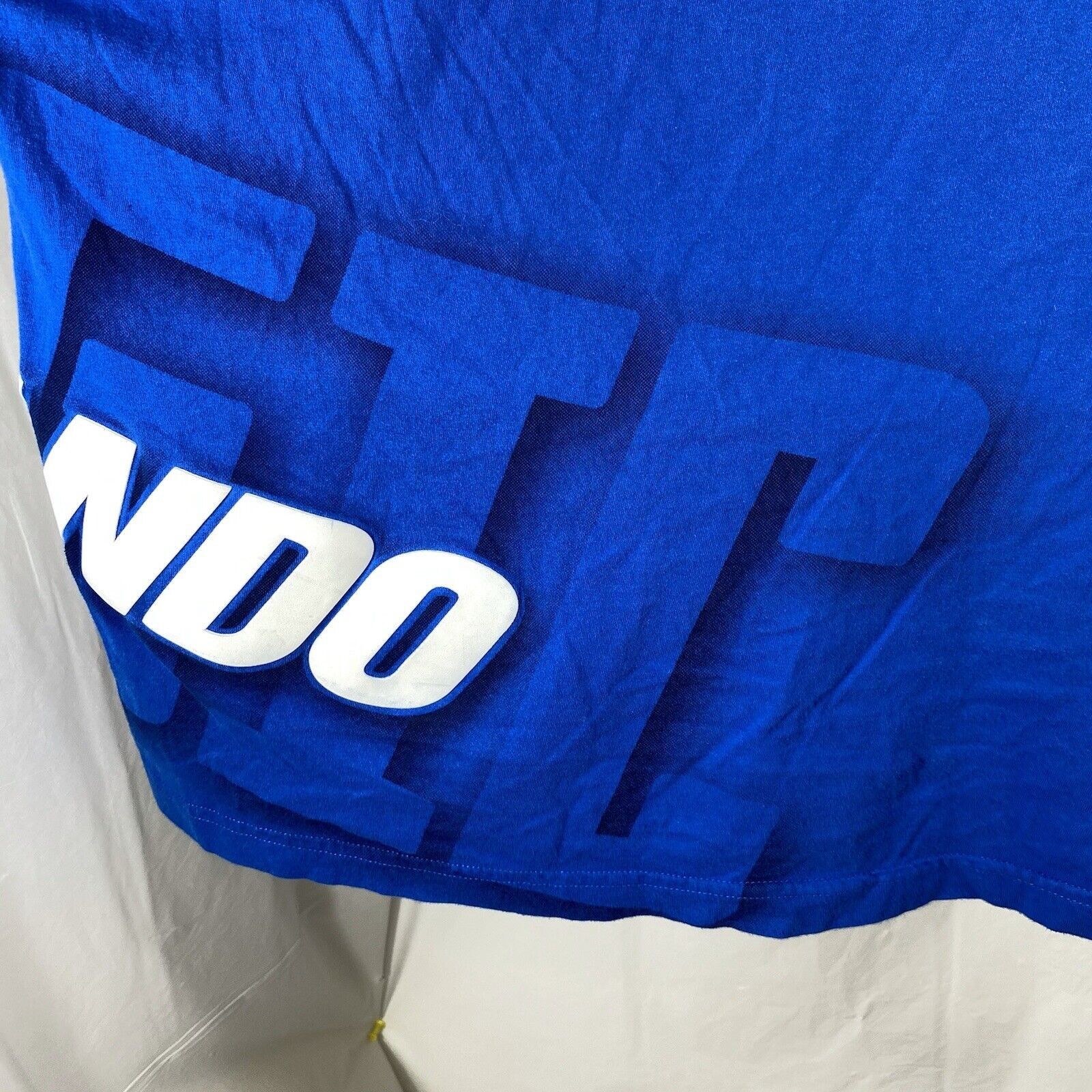 NBA UNK Orlando Magic Blue & White Basketball Graphic T Shirt Size US XL / EU 56 / 4 - 9 Thumbnail