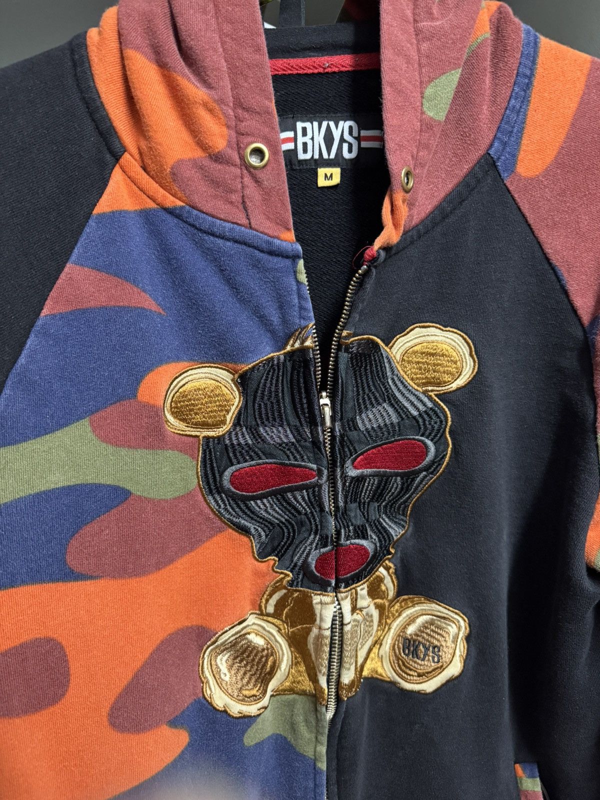 Sprayground BKYS teddy bear zip up hoodie Size US M / EU 48-50 / 2 - 5 Thumbnail