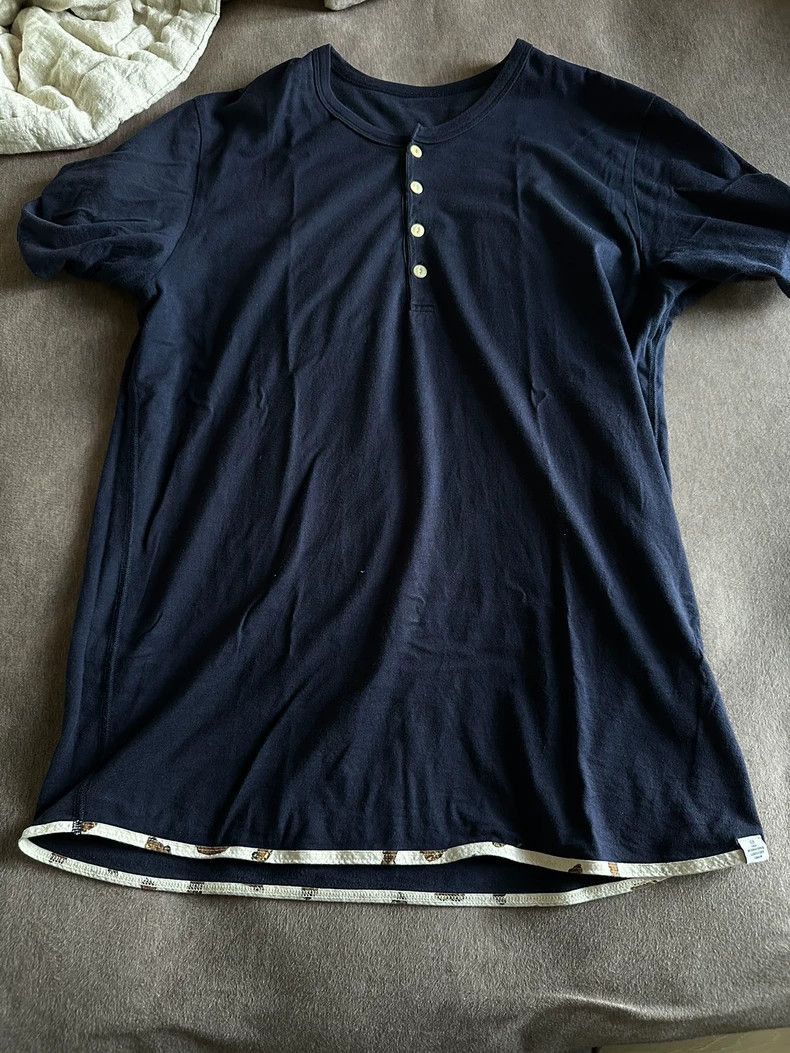 Visvim Short Sleeve Henley with Horn Buttons-2506 Size US M / EU 48-50 / 2 - 1 Thumbnail