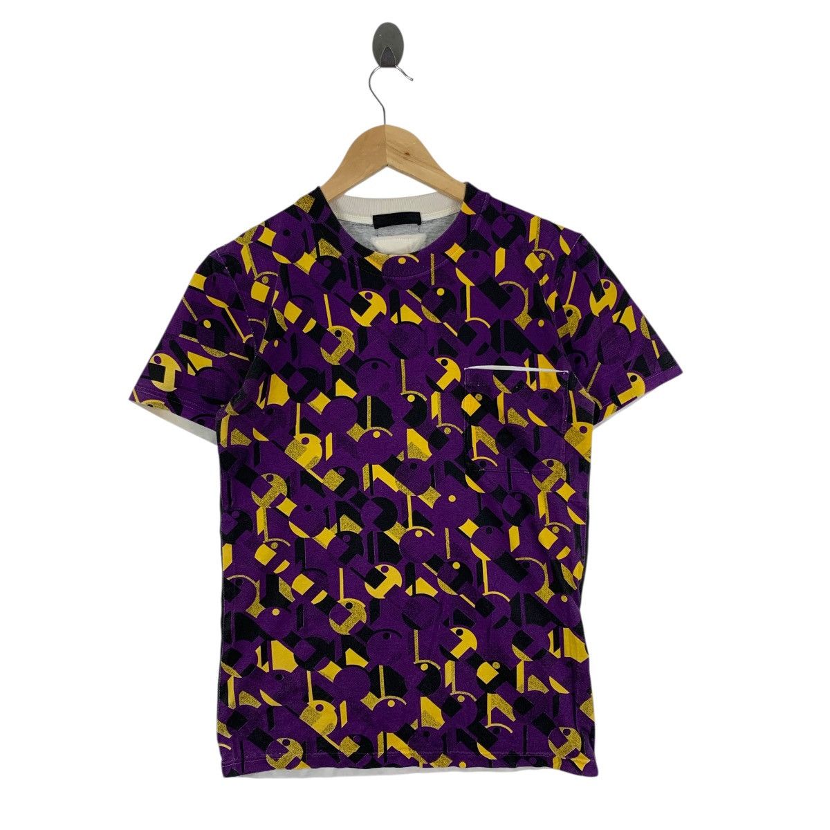 Prada PRADA All Over Print Pocket Short Sleeve Tshirt Size US XS / EU 42 / 0 - 1 Thumbnail