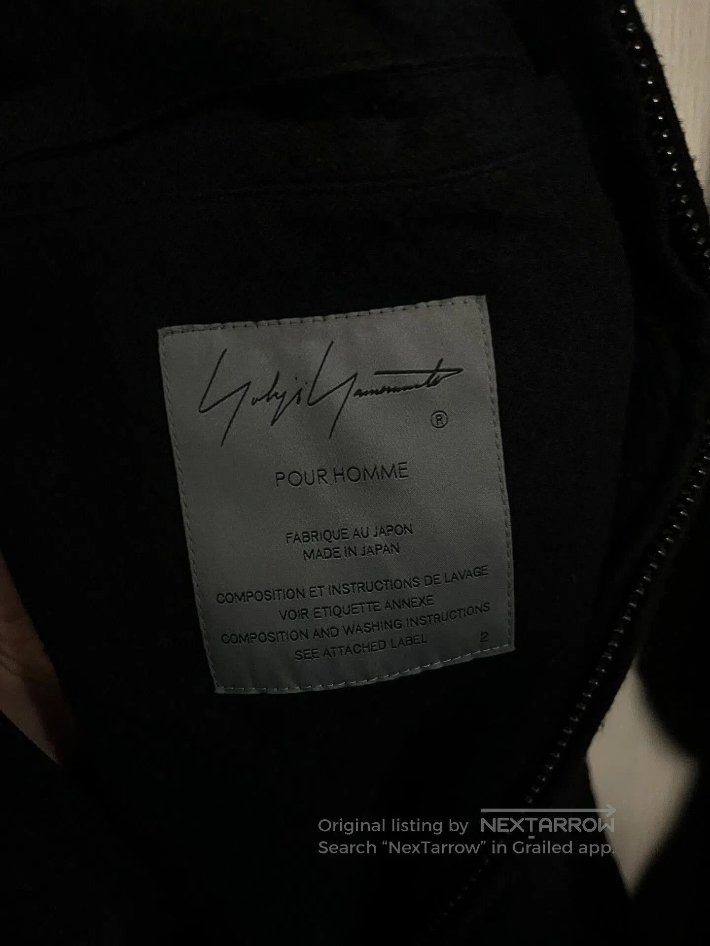 Yohji Yamamoto Yohji Yamamoto Black Wool Outerwear Coat. Size US M / EU 48-50 / 2 - 4 Thumbnail