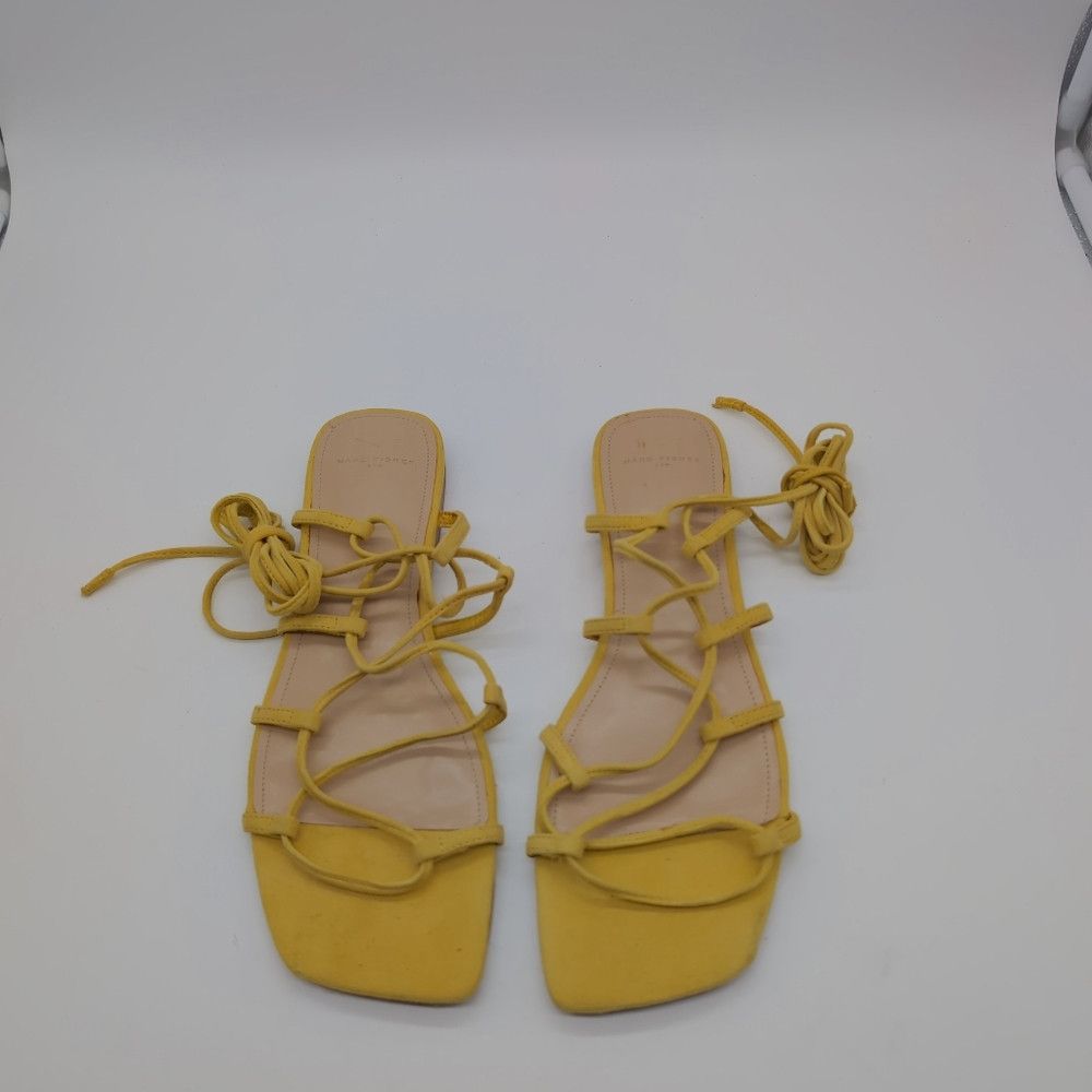 Marc Fisher Marc Fisher LTD Yellow Sz 9 Roman Strappy Sandals Mahalia Size US 9 / IT 39 - 8 Thumbnail