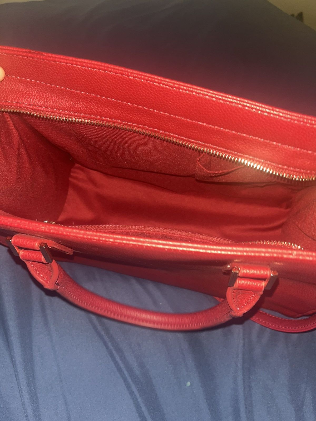 Coach × Gucci × Guess Red Guess Handle Bag w Shoulder Strap Size ONE SIZE - 12 Thumbnail