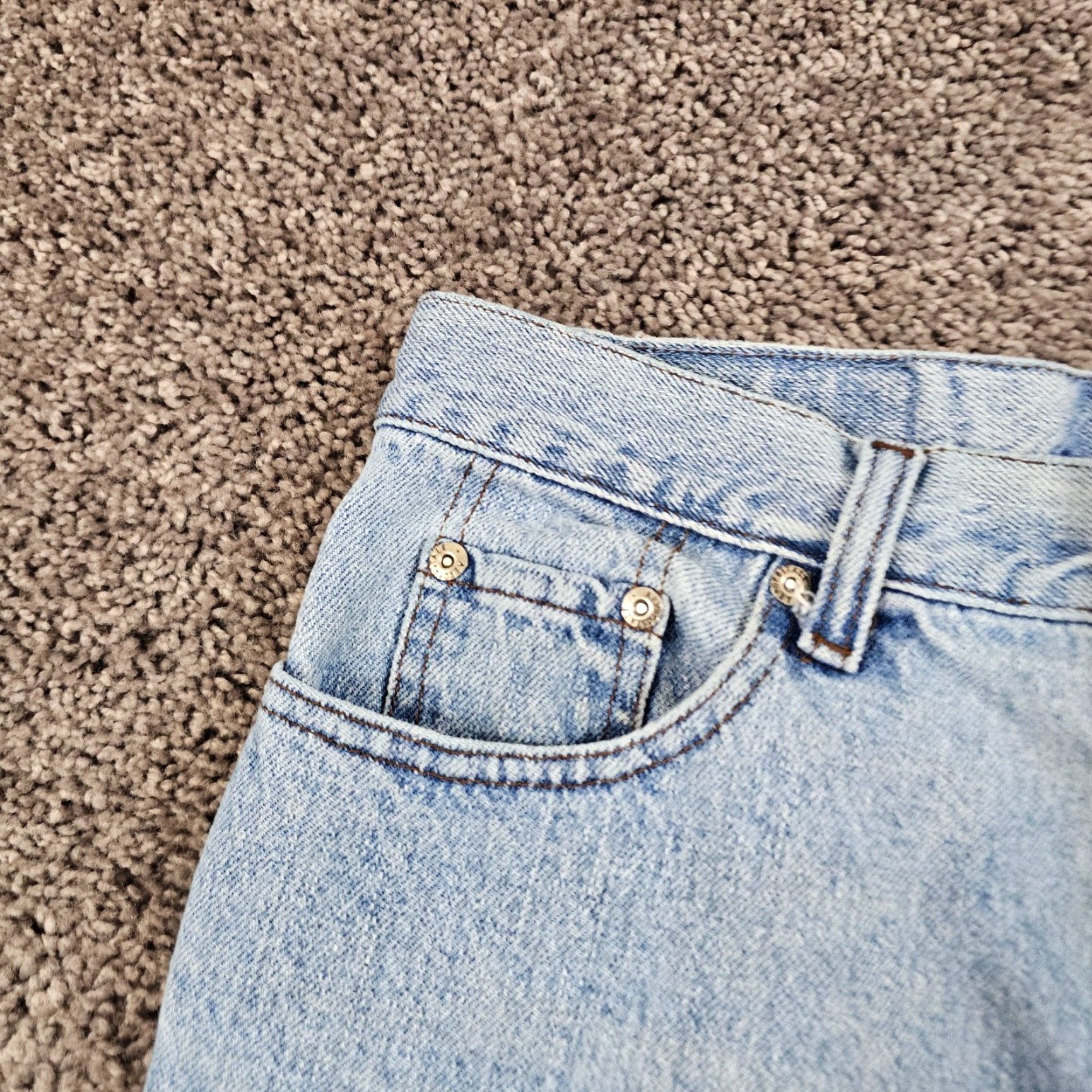 Vintage VINTAGE Aéropostale Jeans Women 4 High Rise Light Wash Denim 90s Made in USA 26x30 Size 26" / US 2 / IT 38 - 3 Thumbnail