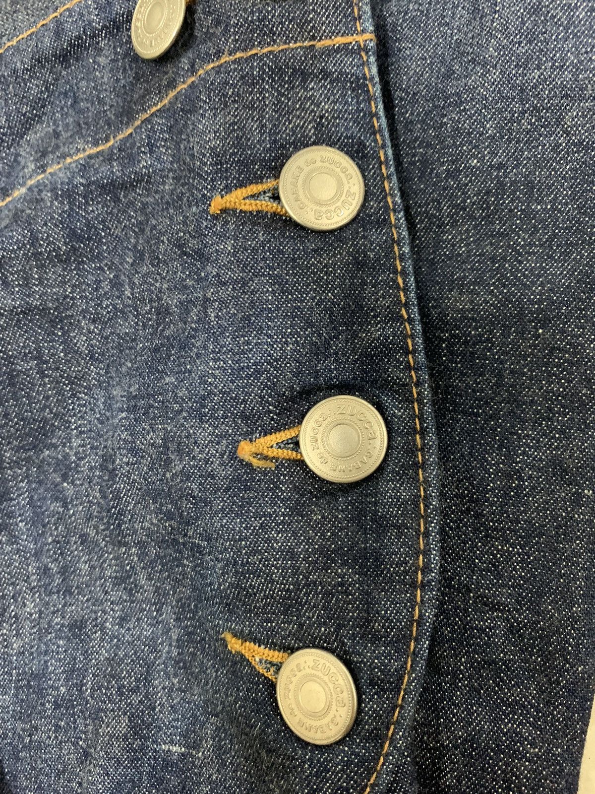 CABANE de ZUCCa Issey miyake zucca side button selvedge denim Size US 34 / EU 50 - 11 Thumbnail