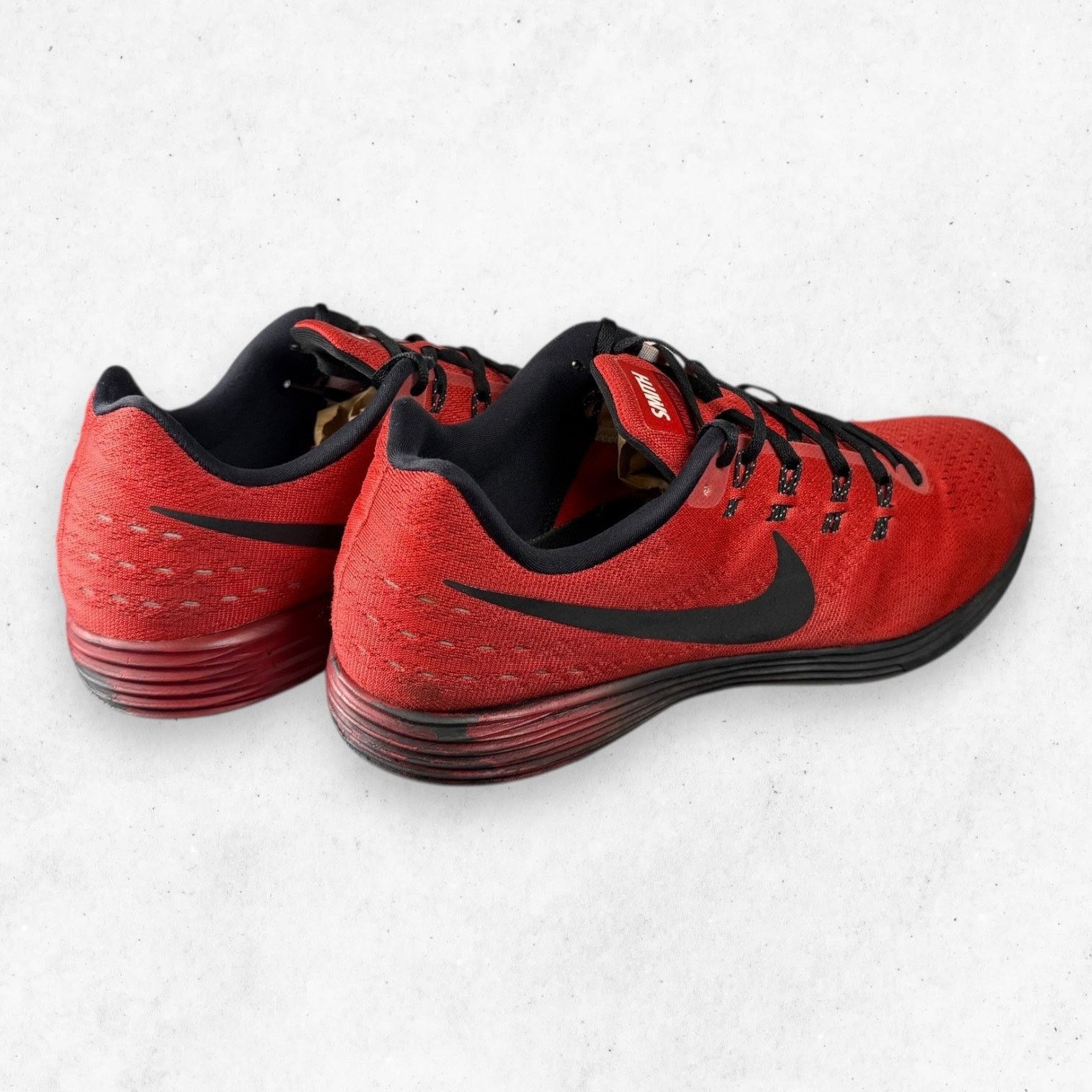 Nike Nike iD Custom Flyknit Running Shoe Red Black 14W Size US 14 / EU 47 - 4 Thumbnail