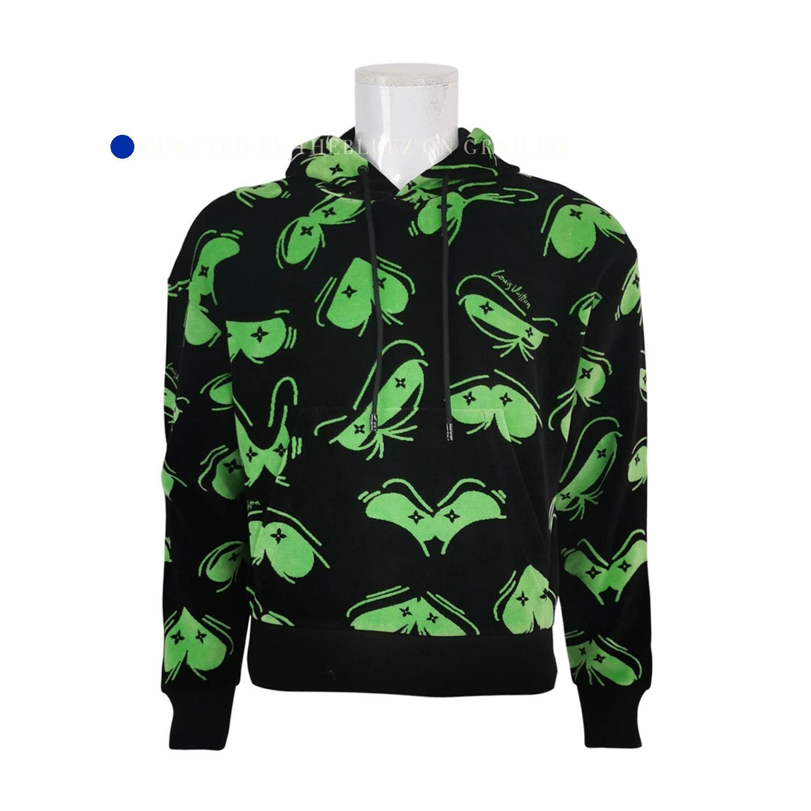 Louis Vuitton Monogram Print Multi Hoodie in Size XS Size US XS / EU 42 / 0 - 1 Thumbnail