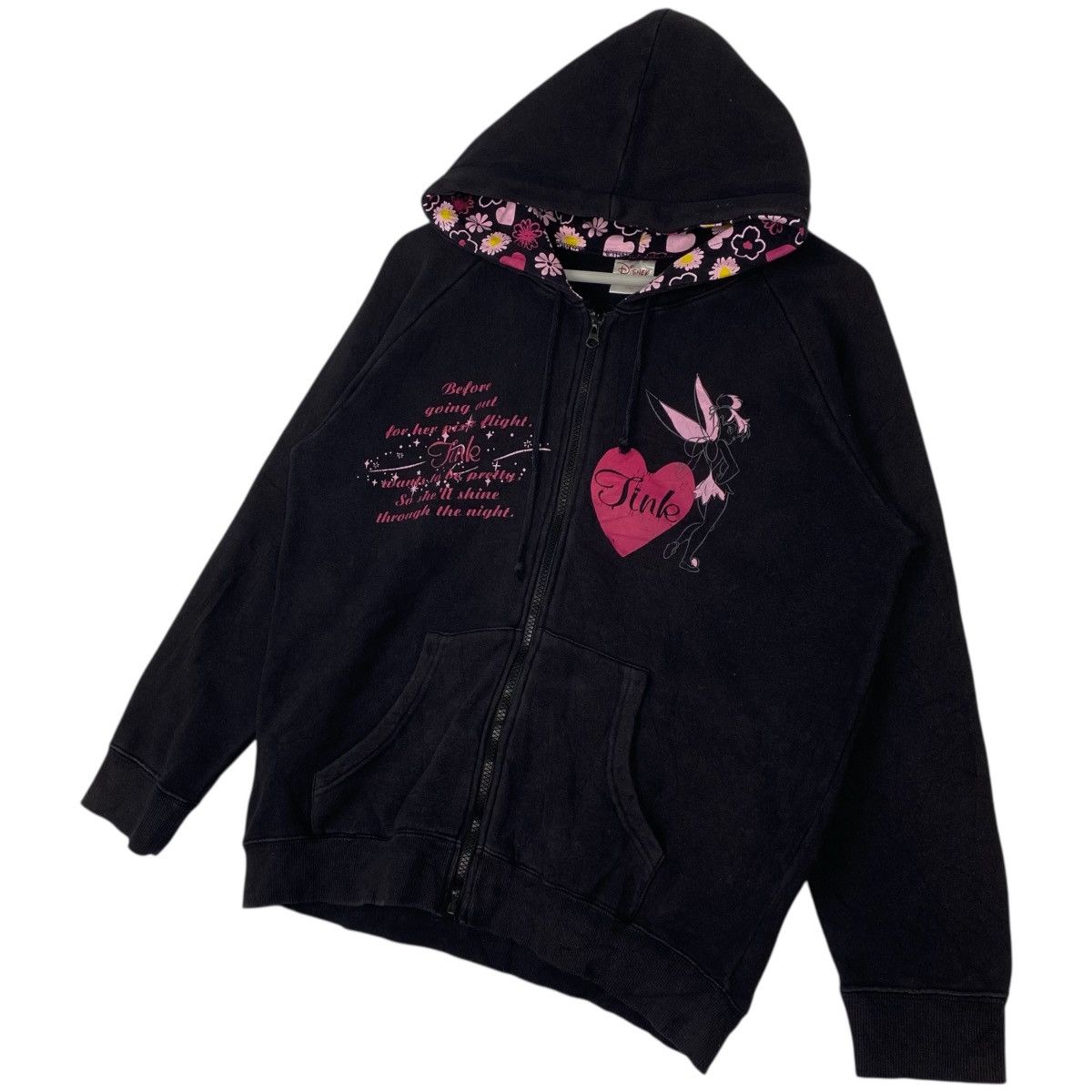 Other Vintage Disney Hoodie Sweater Black Pullover Jumper Size M Size US M / EU 48-50 / 2 - 2 Thumbnail