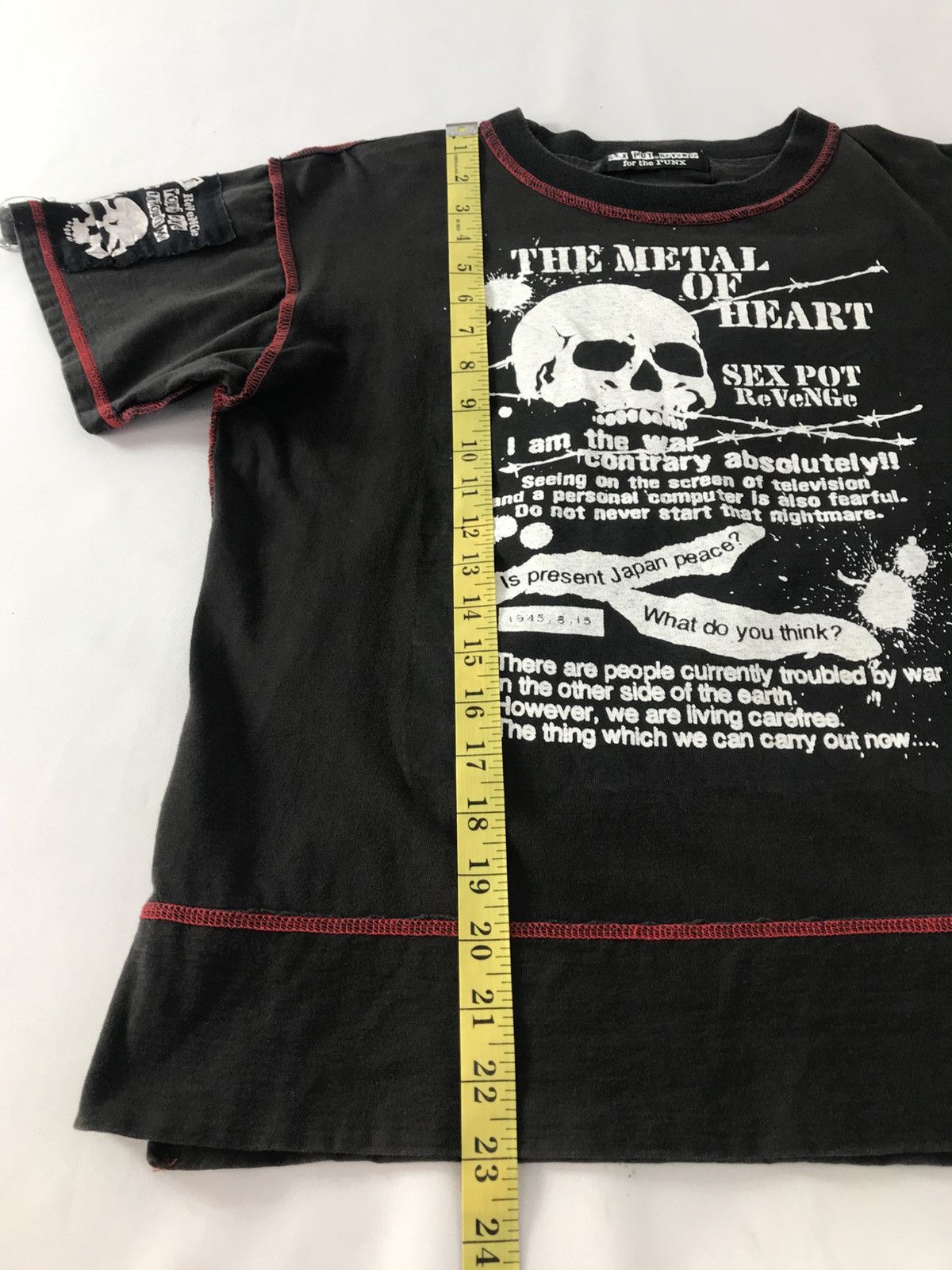 Sex Pot ReVeNGe Sex Pot Revenge For The Punk The Metal Of The Heart Printed Size US M / EU 48-50 / 2 - 13 Thumbnail