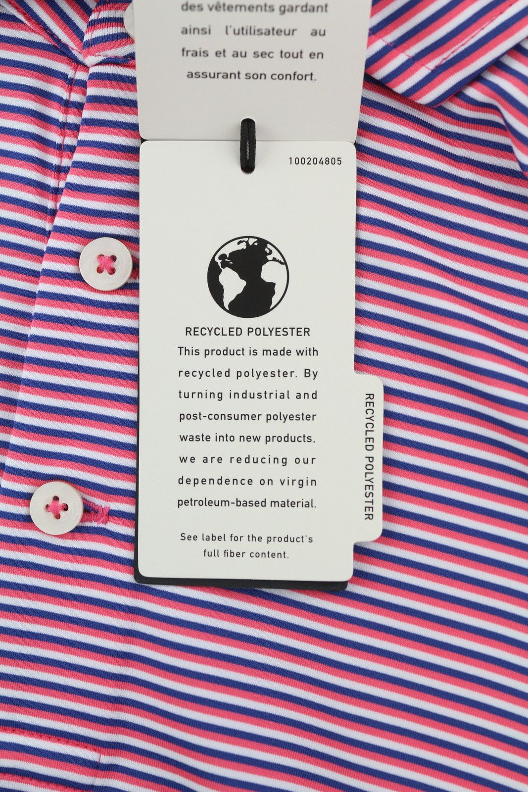 RLX Ralph Lauren GOLF M Striped Polo Wicking 84548 Size US M / EU 48-50 / 2 - 7 Thumbnail