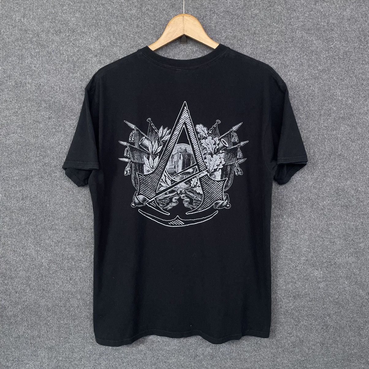 Vintage 2014 Assassin's Creed Unity X Box Video Games Promo T Shirt Size US L / EU 52-54 / 3 - 1 Thumbnail