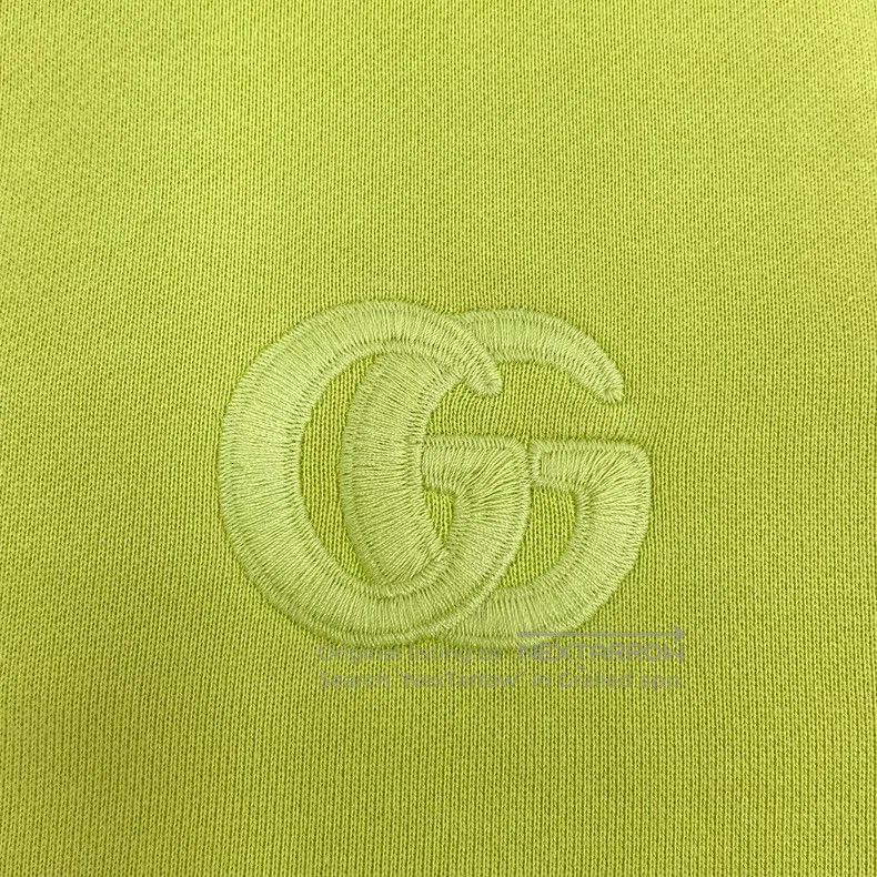Gucci Gucci Light green logo round-neck long-sleeved sweatshirt Size L / US 10 / IT 46 - 5 Thumbnail