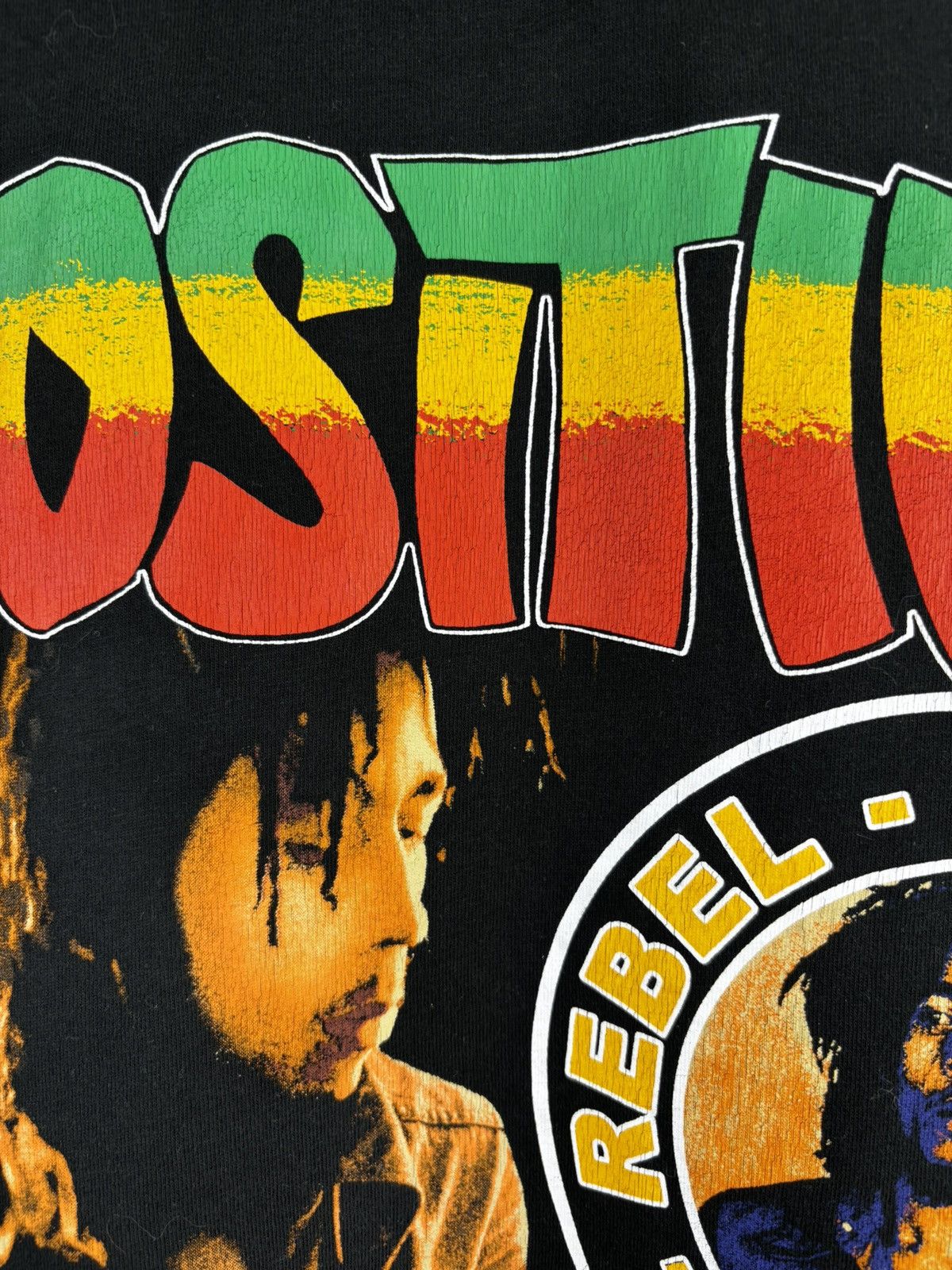 Bob Marley × Wrangler Wrangler x Bob Marley Big Logo T shirt size L Size US L / EU 52-54 / 3 - 3 Thumbnail