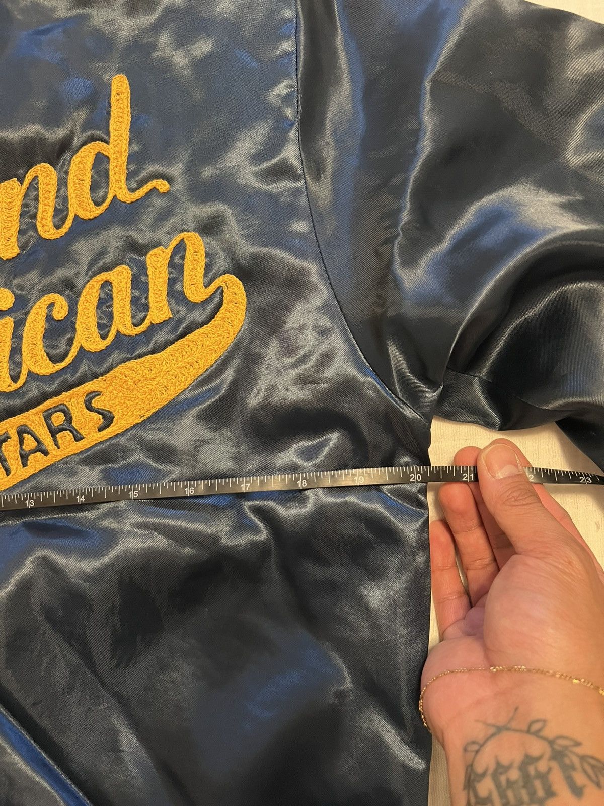 Swingster Vintage Varsity Chainstitch Jacket Kirkland Americans Size US S / EU 44-46 / 1 - 8 Thumbnail