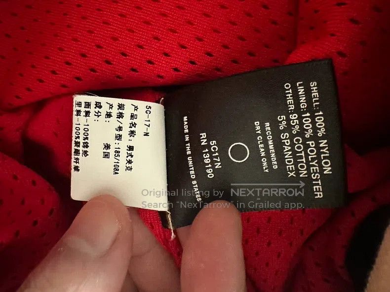Fear of God Fear of God Limited edition red baseball jacket Size US XL / EU 56 / 4 - 5 Thumbnail