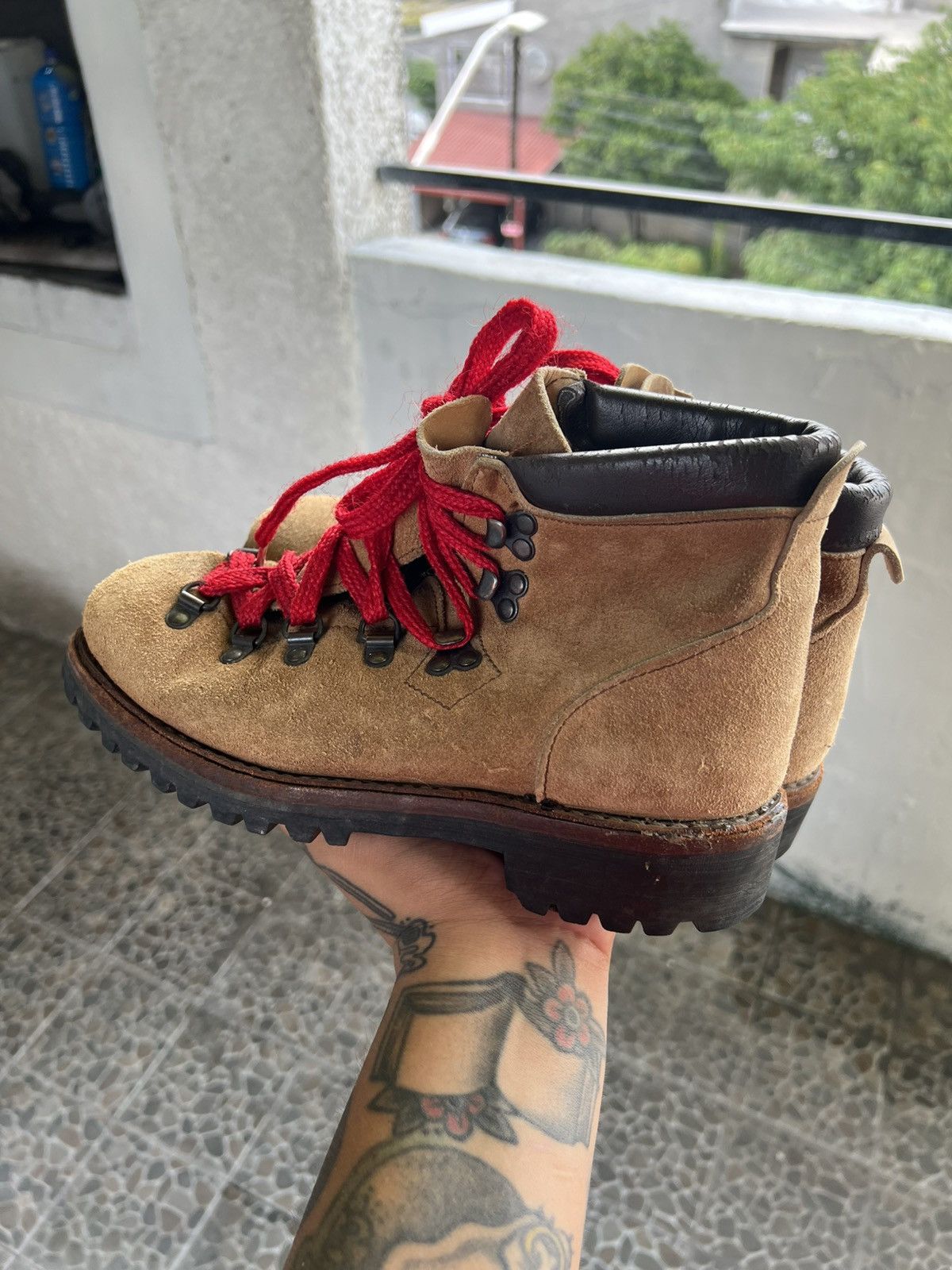 Vintage 80s hiking Boots Size US 6 / EU 39 - 4 Thumbnail