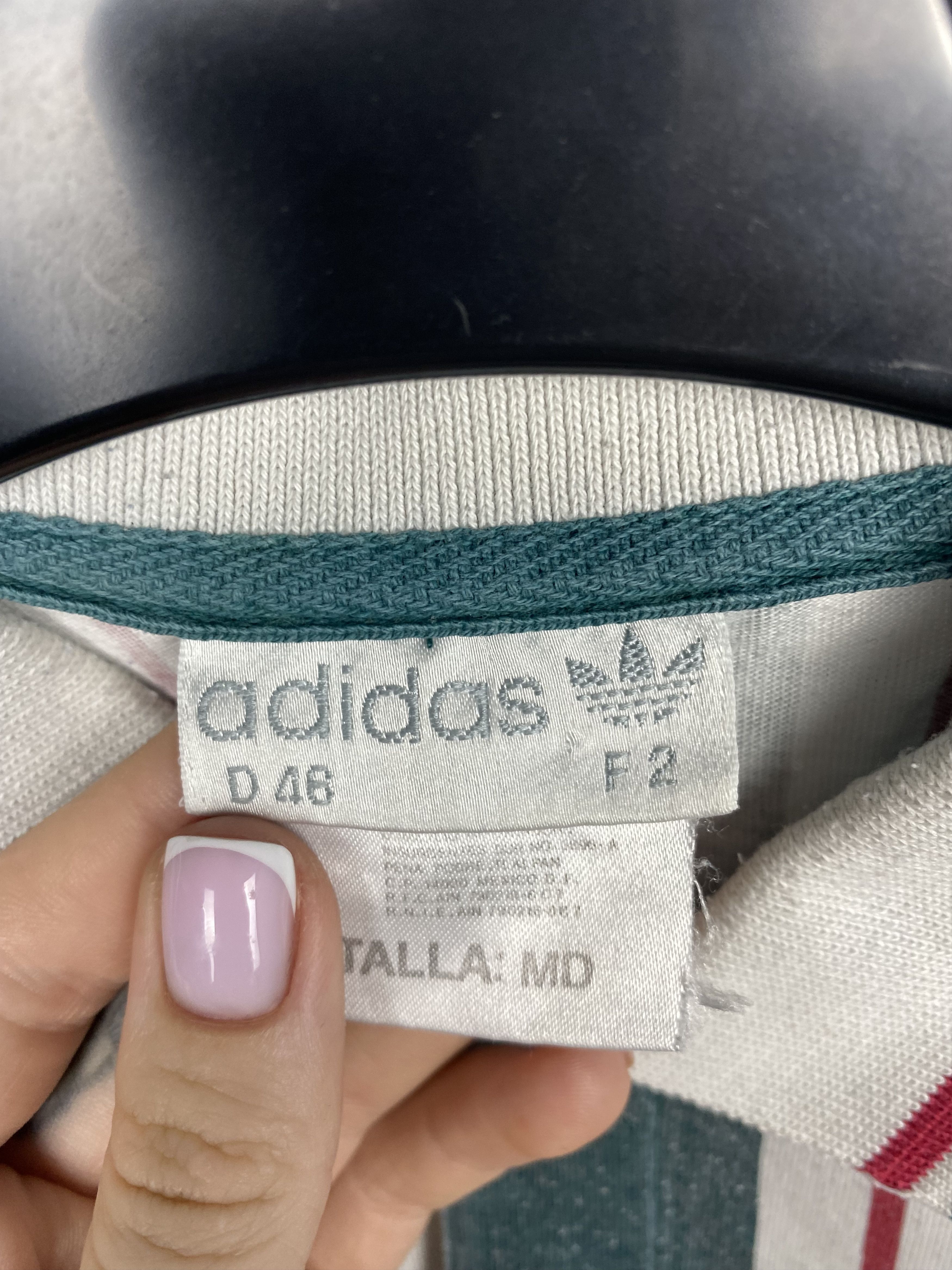 Adidas Adidas 90s Vintage Mens Polo Shirt Size US M / EU 48-50 / 2 - 4 Thumbnail