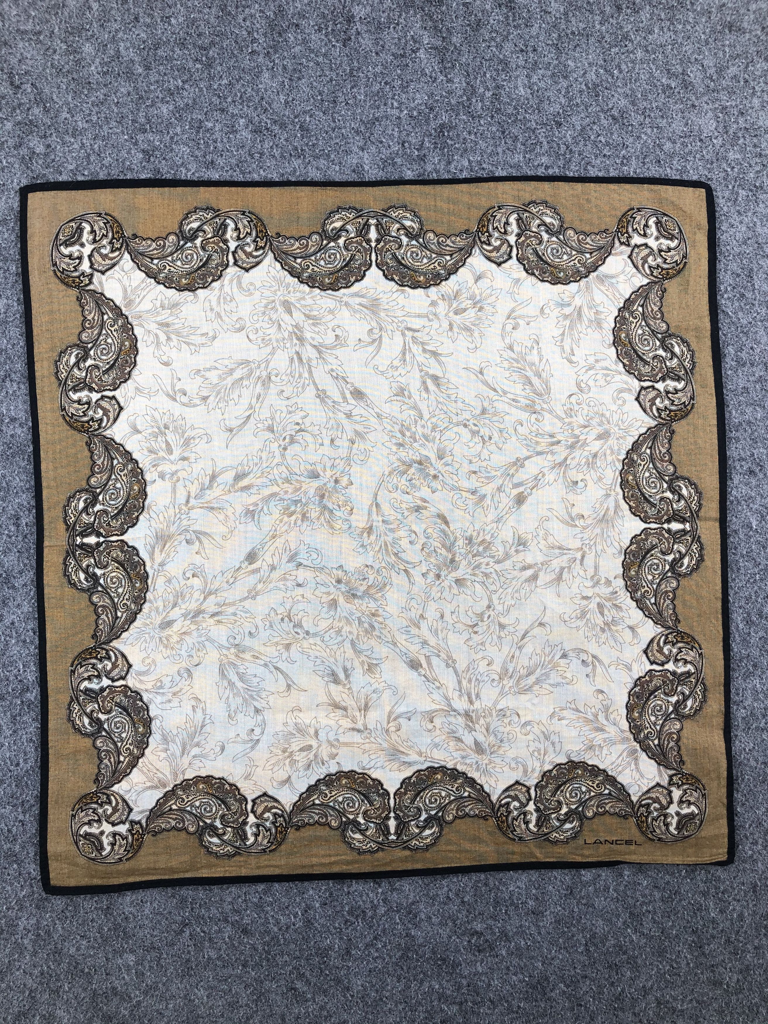 Lancel Lancel Handkerchief / Bandana / Neckerchief Size ONE SIZE - 3 Thumbnail