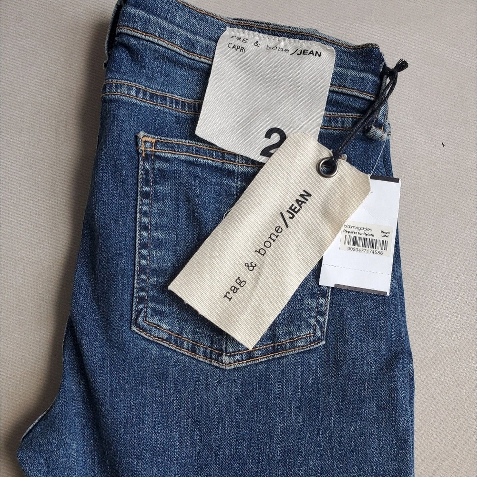 Rag & Bone NWT rag & bone capri jeans in Sonoma size 28 Size 28" / US 6 / IT 42 - 4 Thumbnail