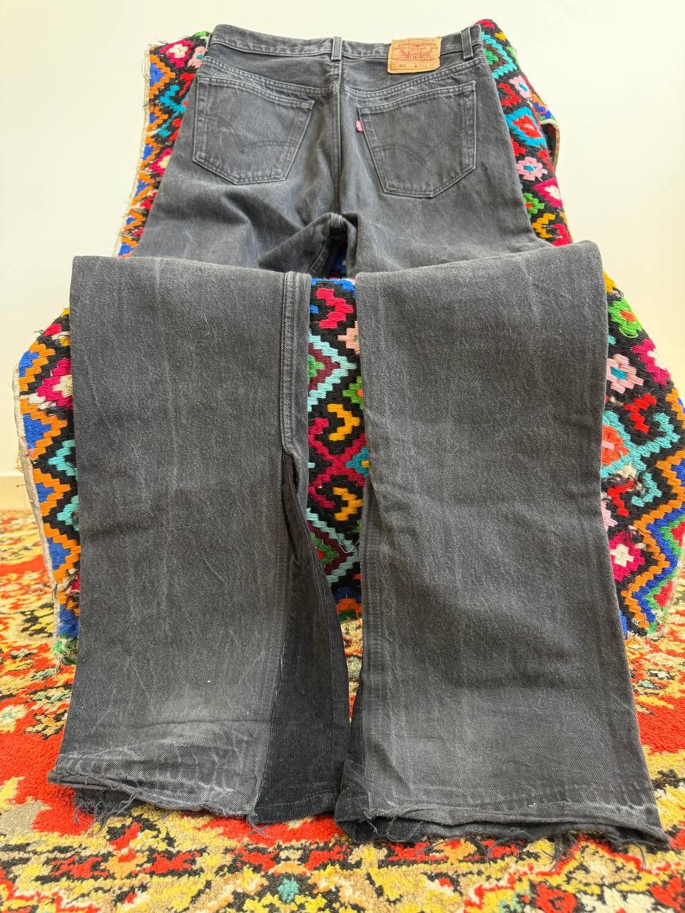 Hysteric Glamour Vintage Hysteric Glamour Junya Watanabe Style Flared Jeans Size US 30 / EU 46 - 8 Thumbnail
