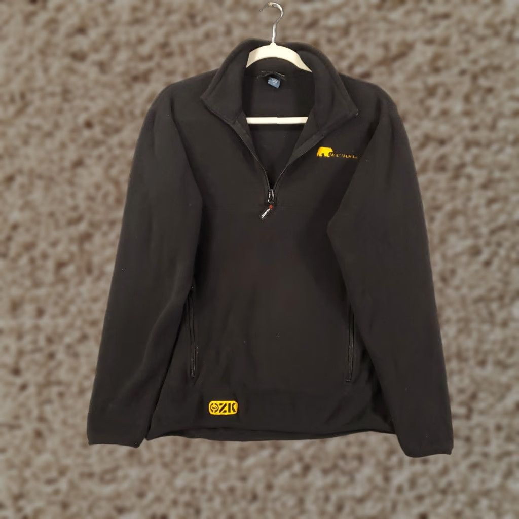 Vintage Fayettechill Fleece Sweater Mens Small Black 1/4 Zip Sweatshirt Pullover Jacket Size US S / EU 44-46 / 1 - 1 Thumbnail