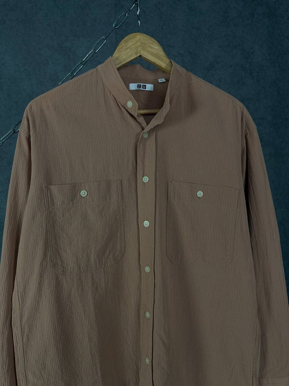 Lemaire × Uniqlo Lemaire x Uniqlo designer striped shirt Size US S / EU 44-46 / 1 - 3 Thumbnail
