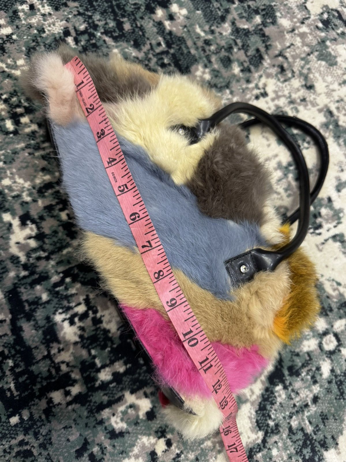 Yoshiyuki Konishi VINTAGE YOSHIYUKI KONISHI FICCE FAUX FUR LEATHER BAG Size ONE SIZE - 5 Thumbnail