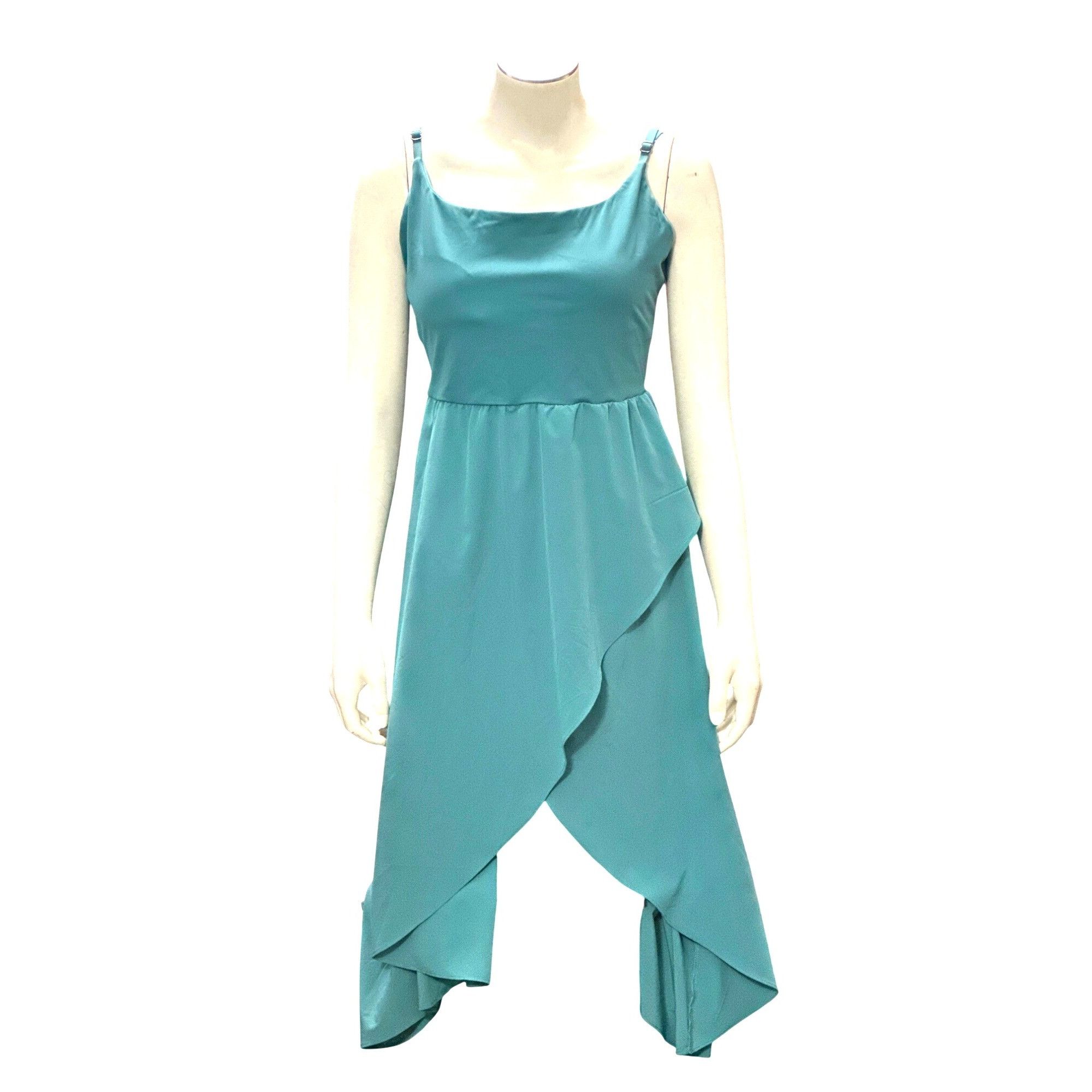 Other CCC Backless Teal Sea Foam High Low Flow Midi Quick Dry Cas Size L / US 10 / IT 46 - 1 Thumbnail