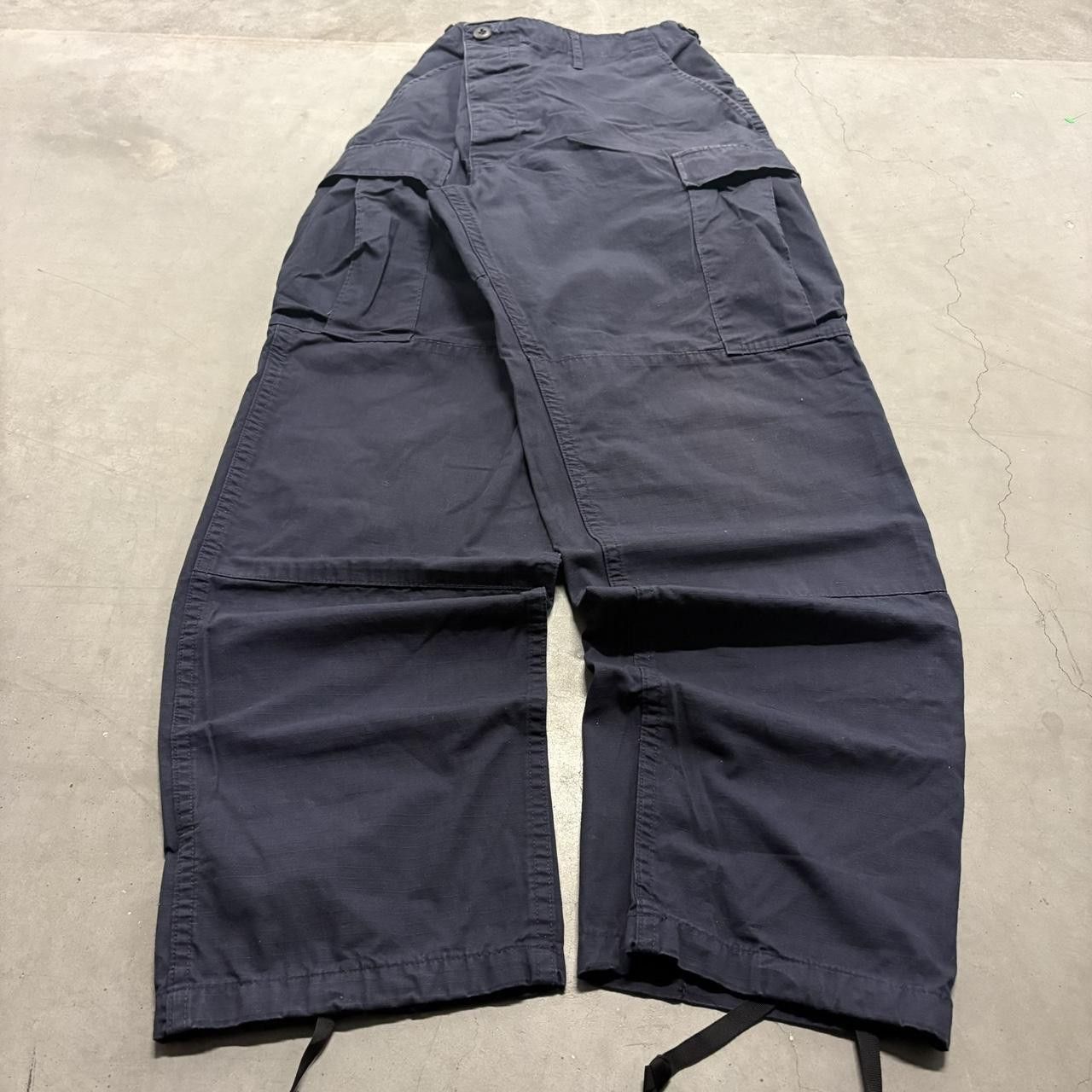 Propper Crazy Vintage Y2K/2000s Baggy Propper Navy Blue Cargo Pants! Size US 34 / EU 50 - 2 Thumbnail
