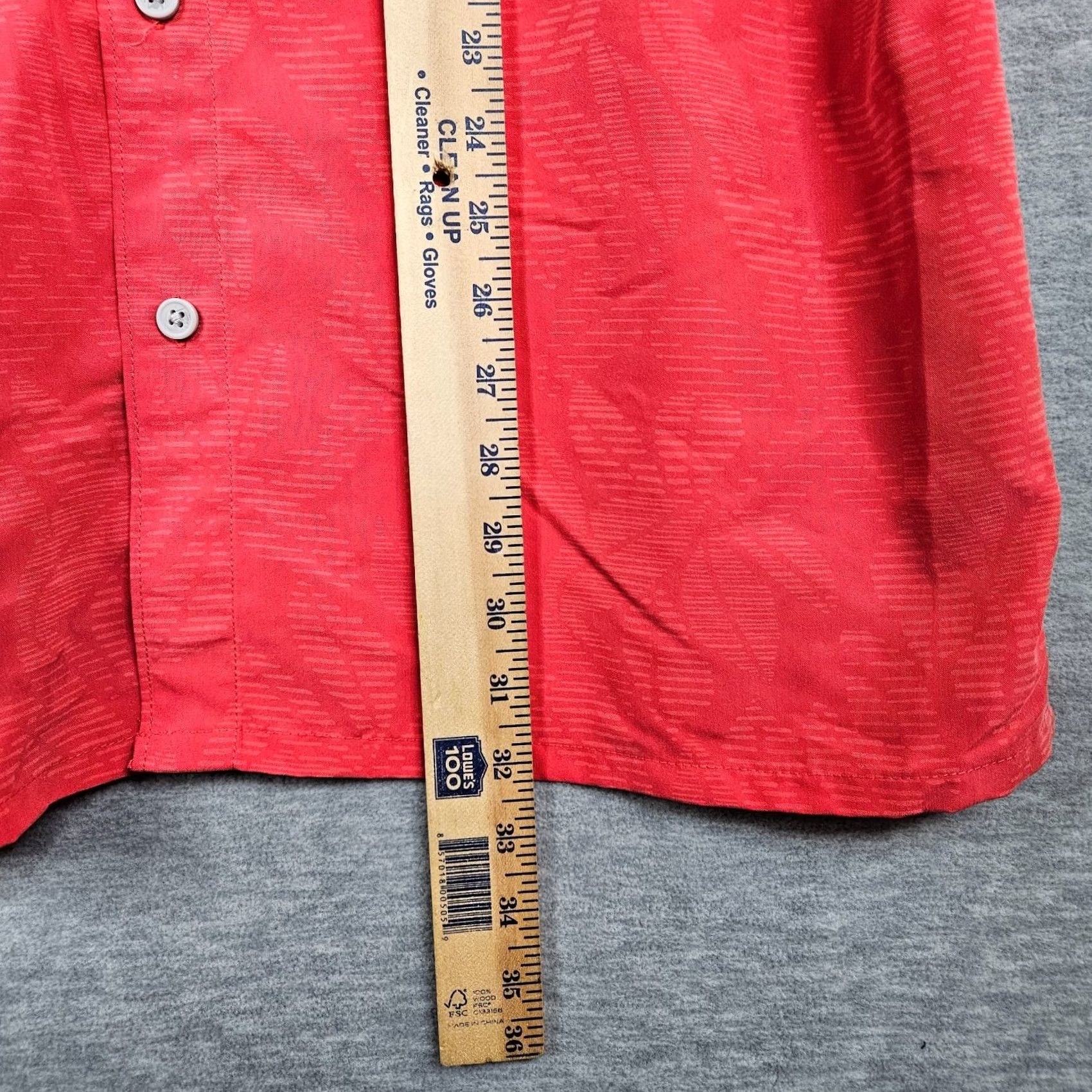 Vintage Columbia Men’s Button-Up Shirt Regular Fit Red L Short Sleeve Casual Outdoor Button-Down Size US L / EU 52-54 / 3 - 4 Thumbnail
