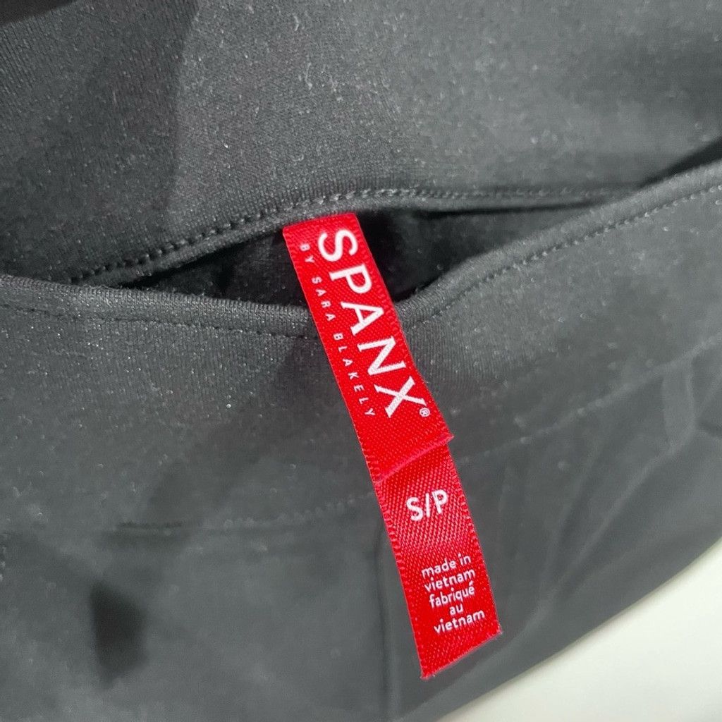 Spanx LIKE NEW SPANX Jean-ish Jet Black Ponte Jeggings Size S Size 27" / US 4 / IT 40 - 8 Thumbnail