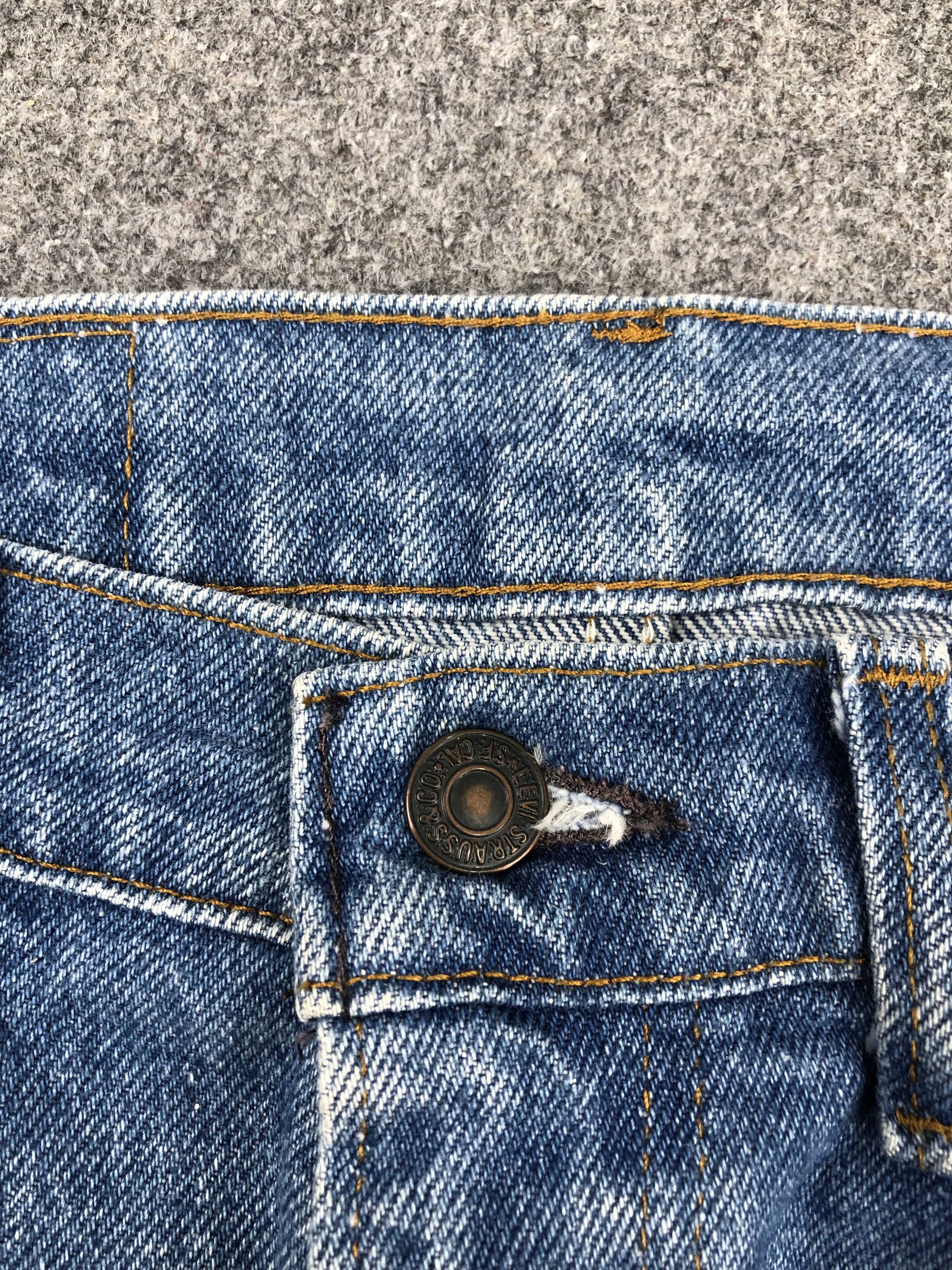 Levi's Vintage 80s Levis Orange Tabs Jeans DPP0217 Size US 33 - 10 Thumbnail
