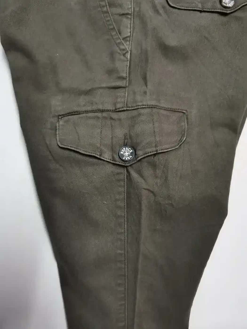 Japanese Brand Espace Vert Tactical Multipocket Cargo Pants Size US 29 - 4 Thumbnail