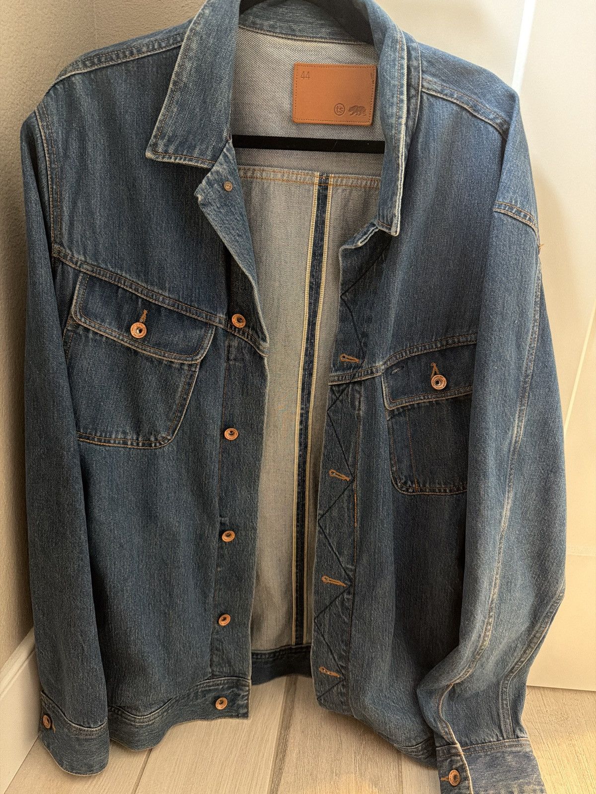 Taylor Stitch Size 44 Long Haul Denim Jacket Size US XL / EU 56 / 4 - 1 Preview