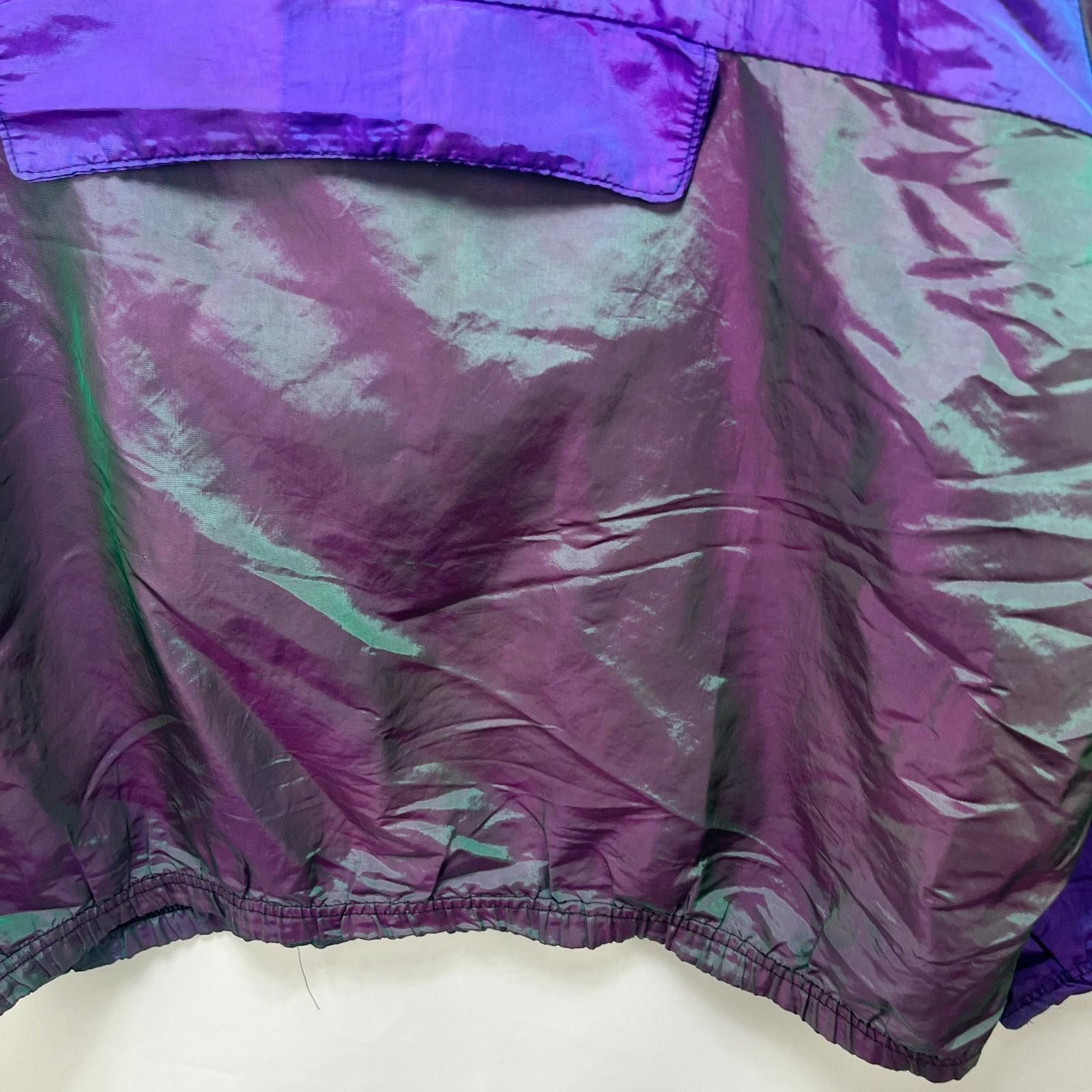 Wish Me Luck Vintage 90s Wise Guy Surf Style Anorak Jacket One Size Size US L / EU 52-54 / 3 - 3 Thumbnail