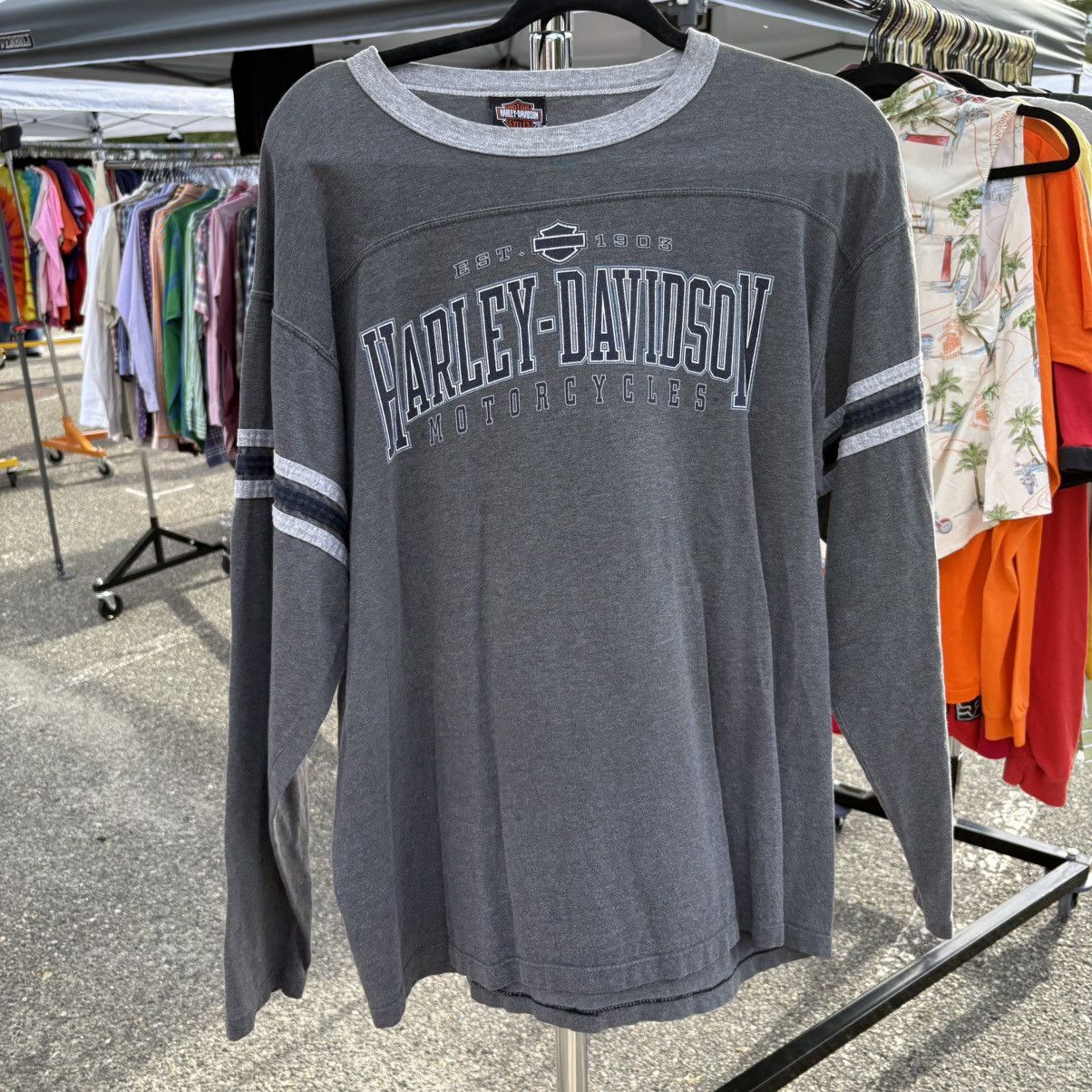 Harley Davidson 2002 Harley-Davidson long sleeve T-shirt Size US L / EU 52-54 / 3 - 2 Thumbnail