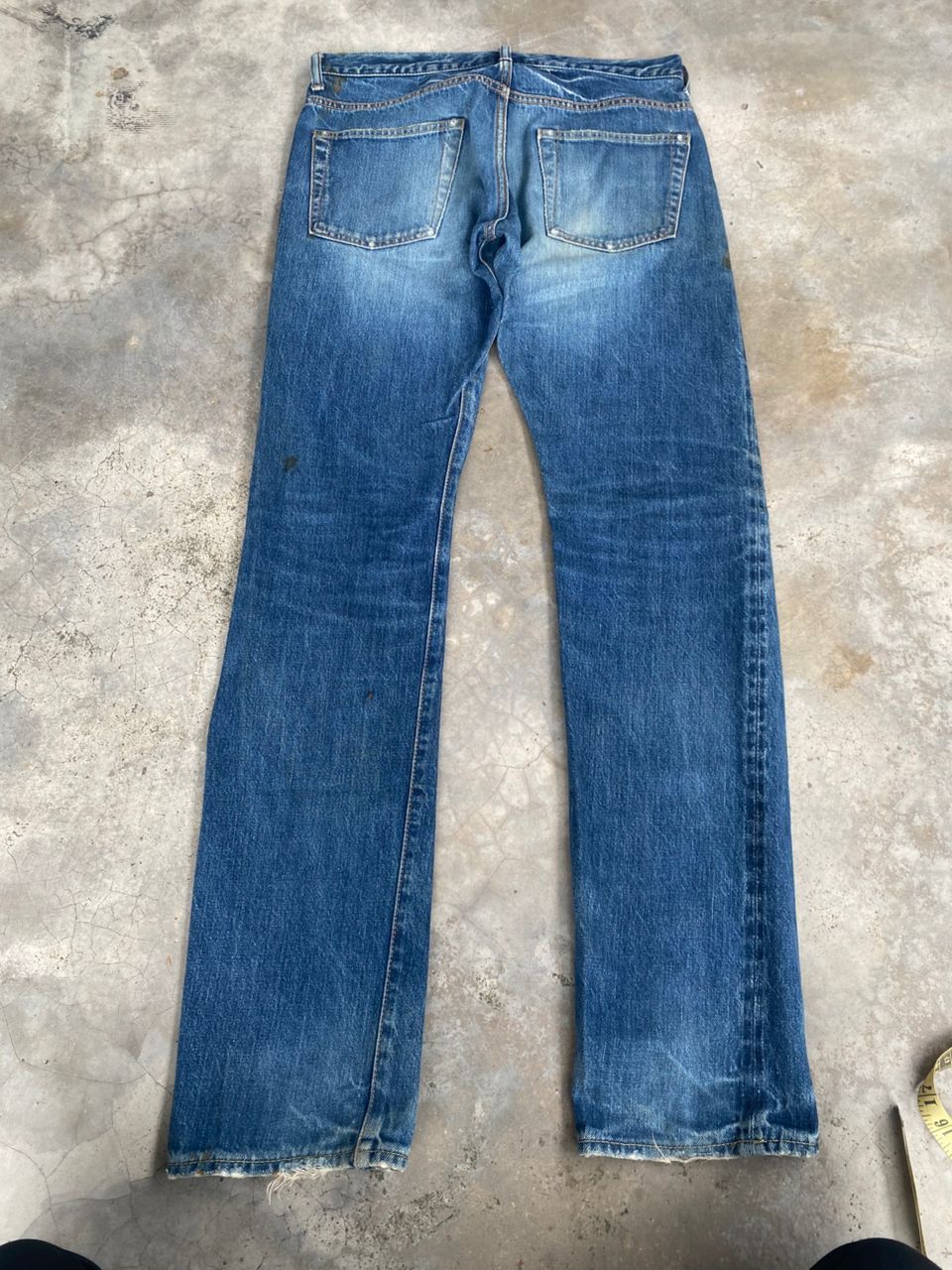 Japanese Brand 💥BEST OFFER💥VINTAGE SHIPS JET BLUE REDLINE SELVEGDE DENIM Size US 32 / EU 48 - 2 Thumbnail