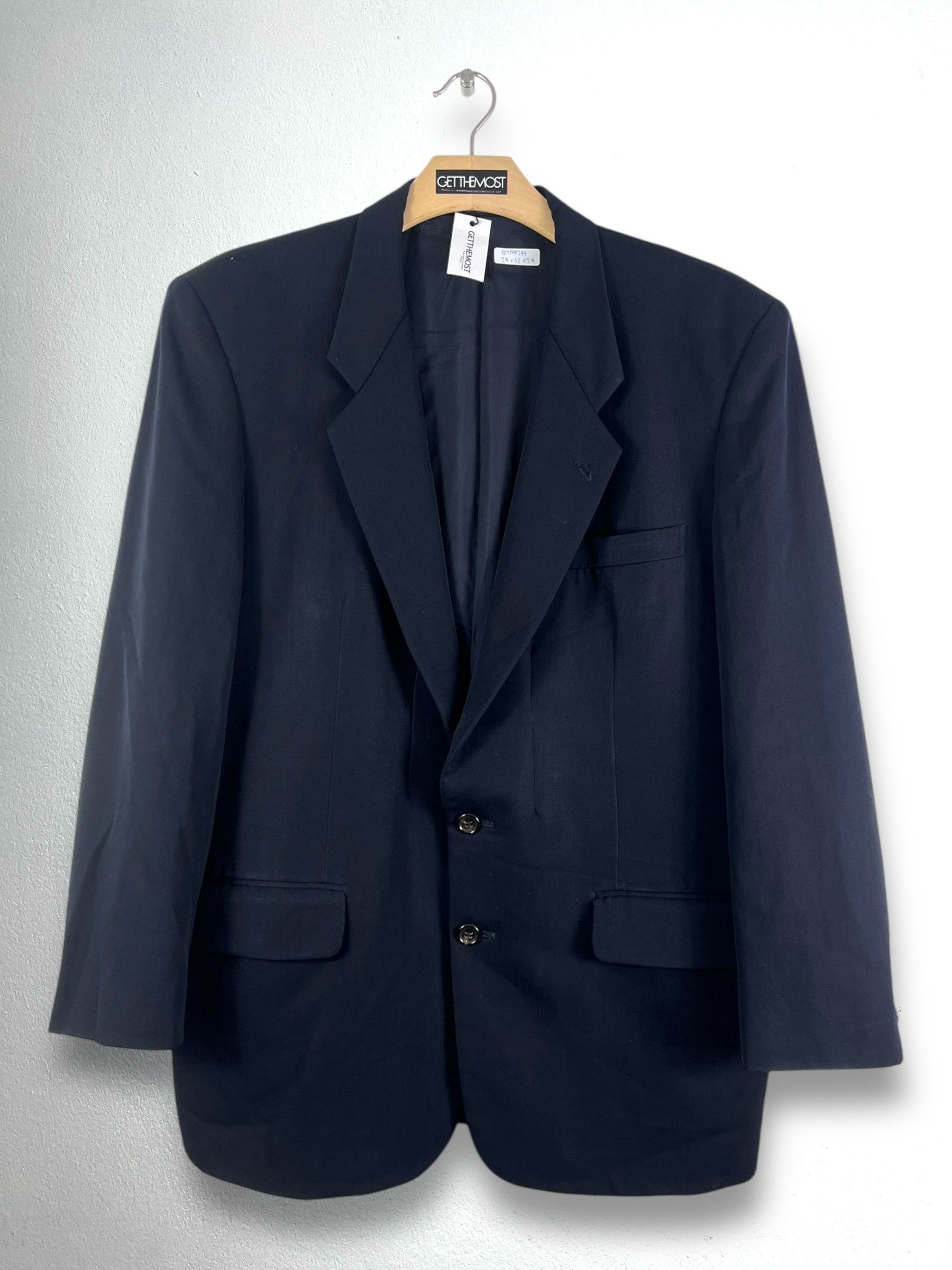 Comme des Garcons Homme Vintage AD1990 COMME des GARÇONS HOMME Blazer (L) GTMP244 Size 48R - 1 Thumbnail