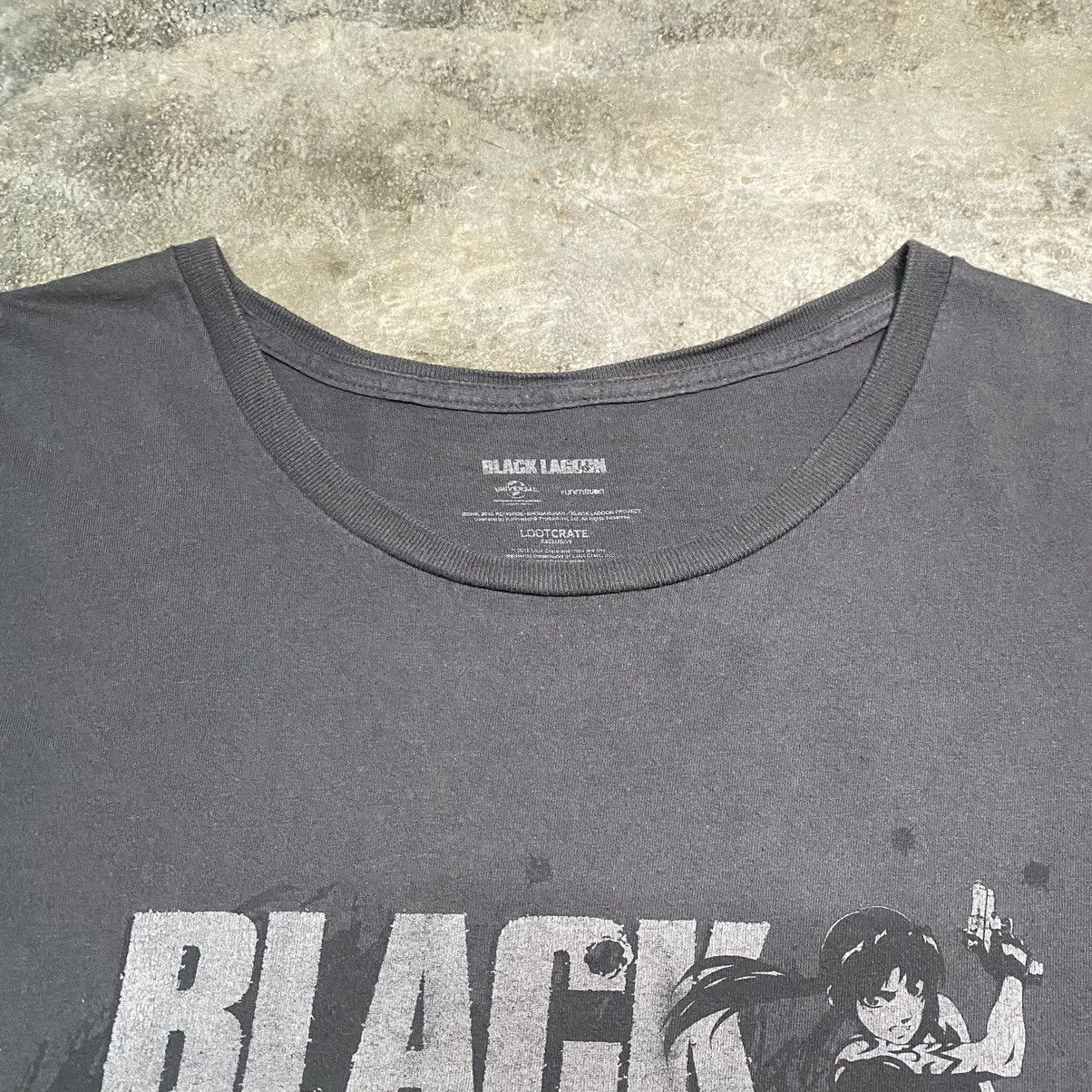 Anime × Vintage BLACK LAGOON REVY MANGA ANIME T SHIRT Size US XXL / EU 58 / 5 - 2 Thumbnail