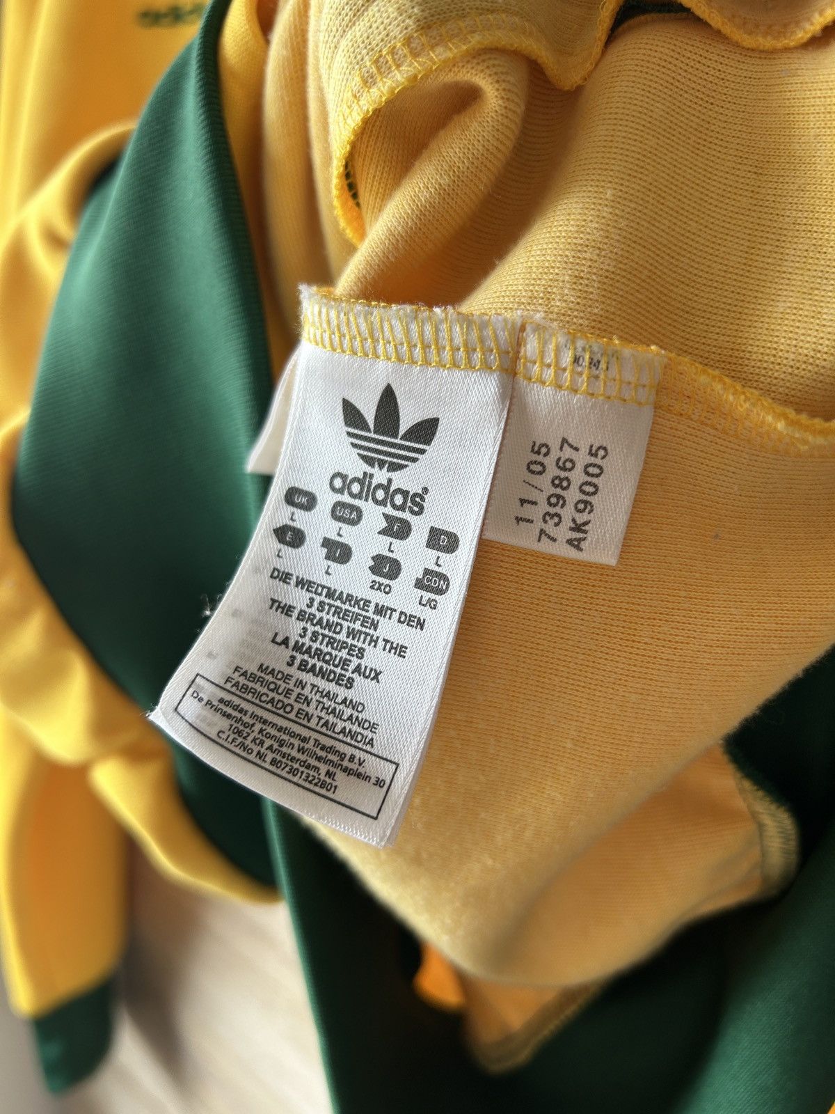 Adidas Adidas Brazil sweatshirt 1982 zip up Size US L / EU 52-54 / 3 - 5 Thumbnail