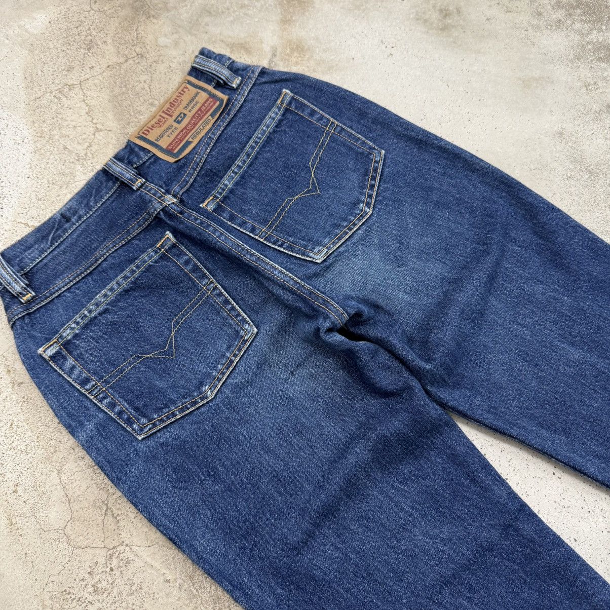 Diesel Diesel Industry Denim Division Flare Denim Pants Size US 27 - 10 Thumbnail