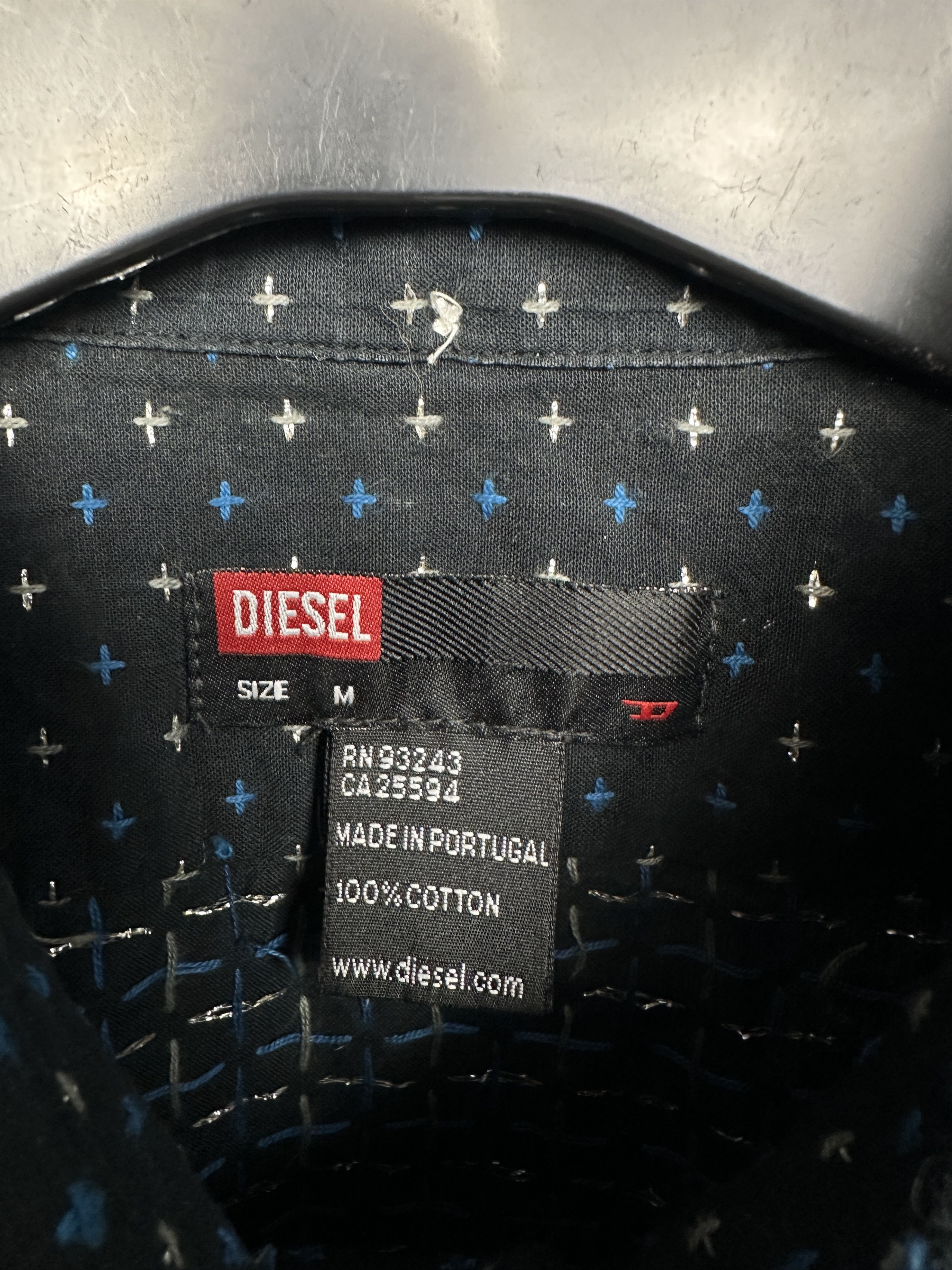 Diesel Diesel Vintage Mens Long Sleeve Shirt Size US M / EU 48-50 / 2 - 3 Thumbnail